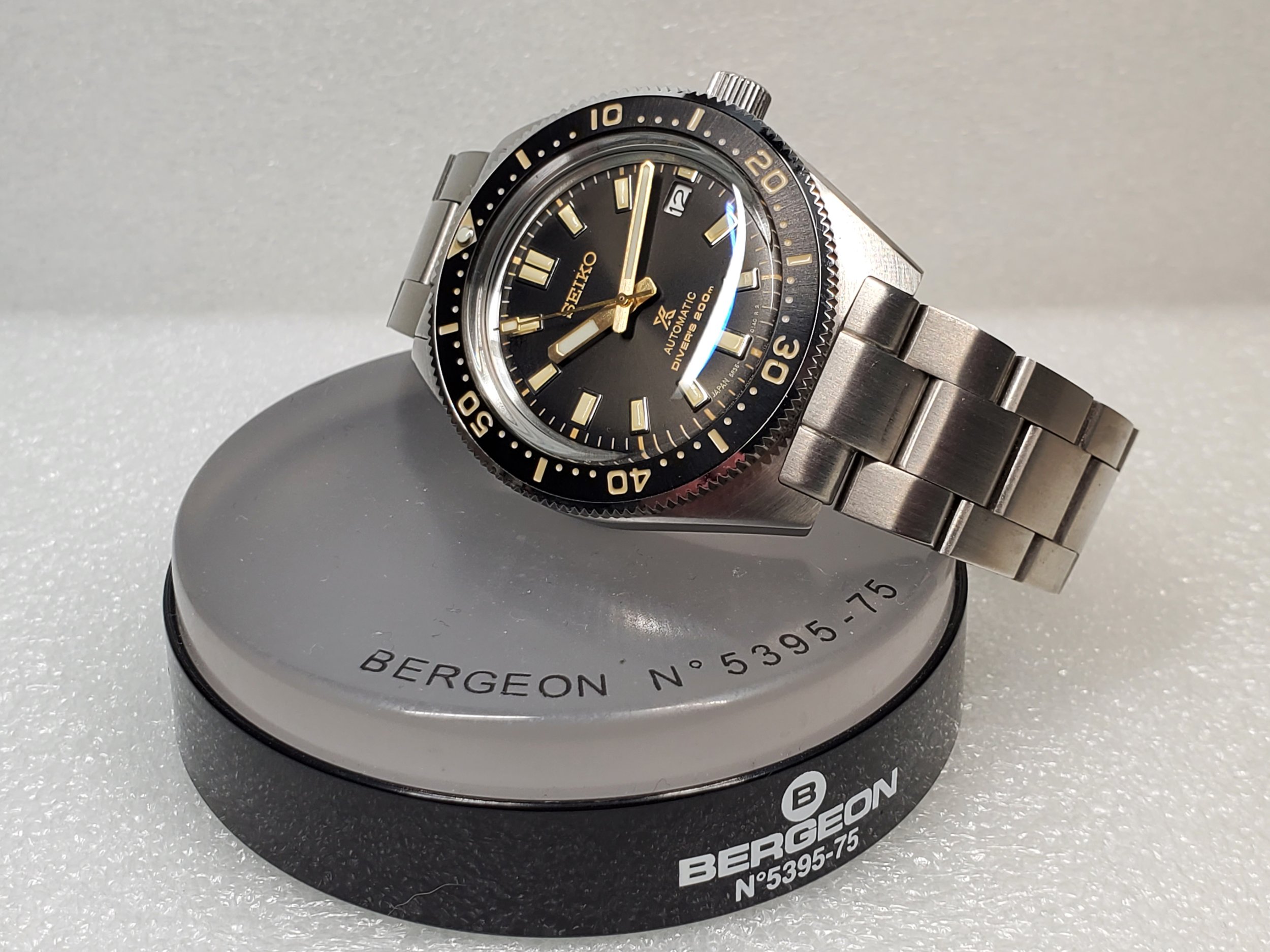 Seiko Mod 40.5mm 62MAS Vintage Automatic Dive Watch Remake 