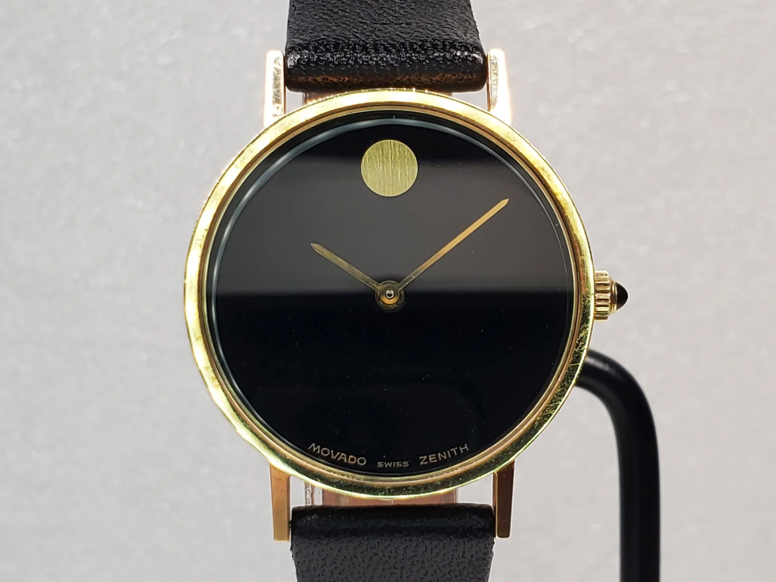 Vintage Zenith / Movado "Modern Art" 14kt Solid Gold