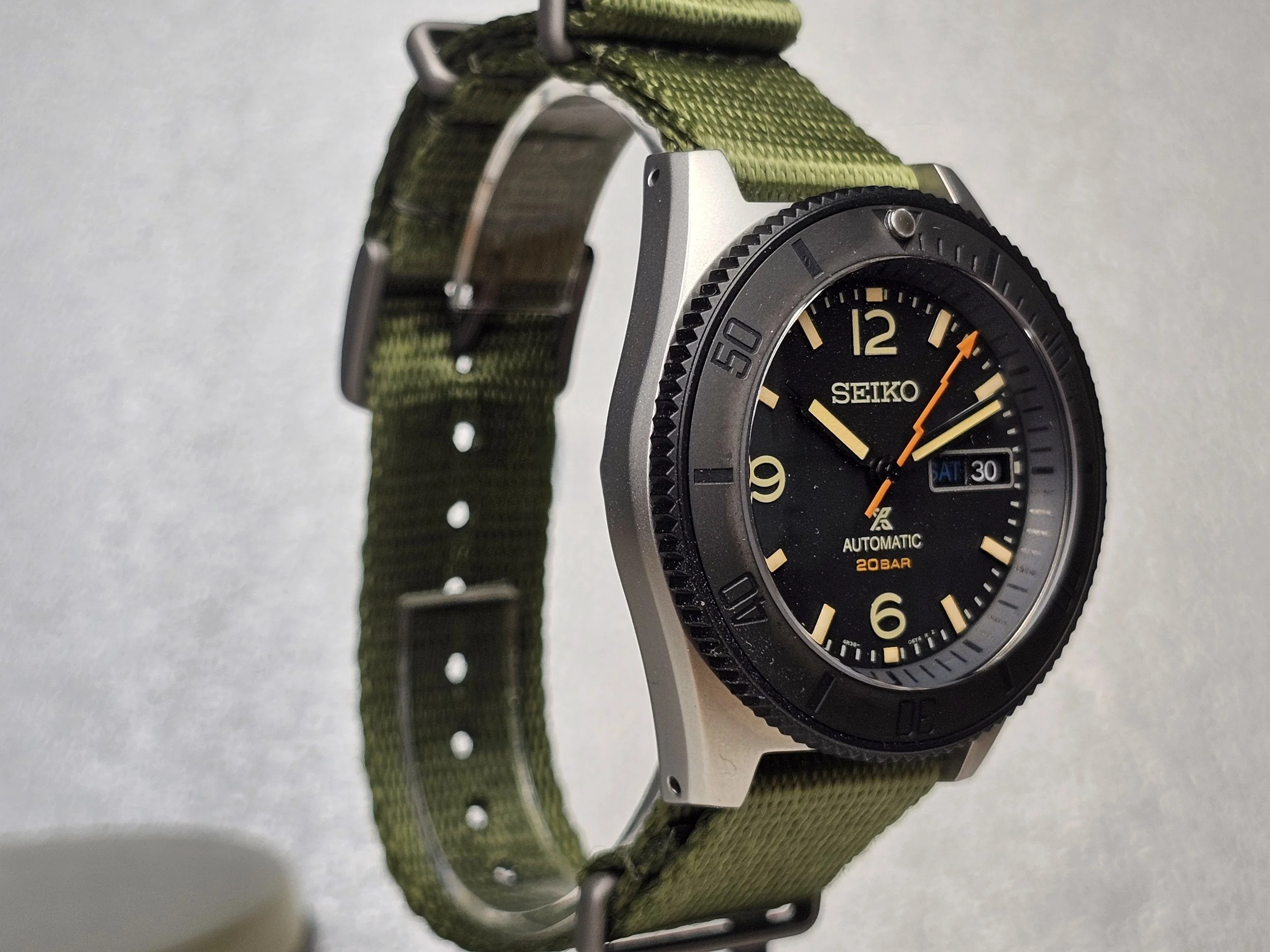 62MAS Resto-Mod 40mm Military Skin Diver | Ceramic Bezel Insert | Double Domed Sapphire Crystal
