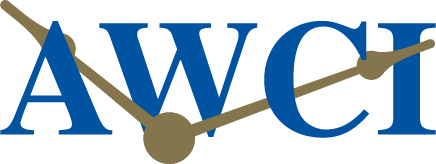 Logo for the AWCI or American Watch and Clock Institute