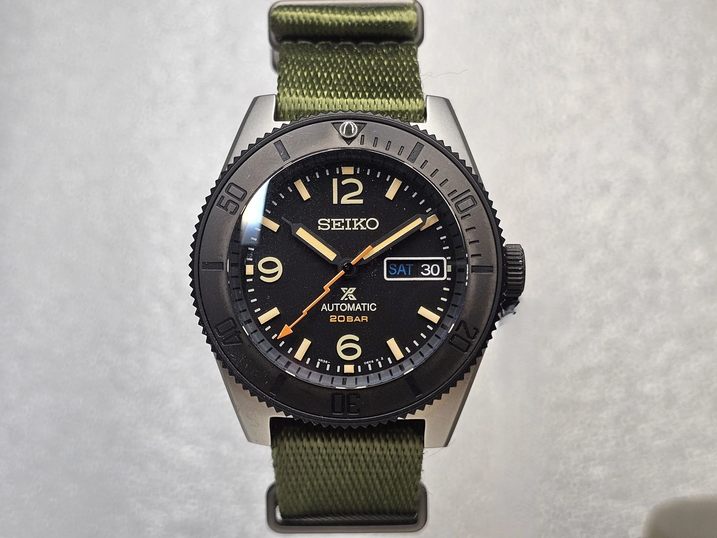 62MAS Resto-Mod 40mm Military Skin Diver | Ceramic Bezel Insert | Double Domed Sapphire Crystal