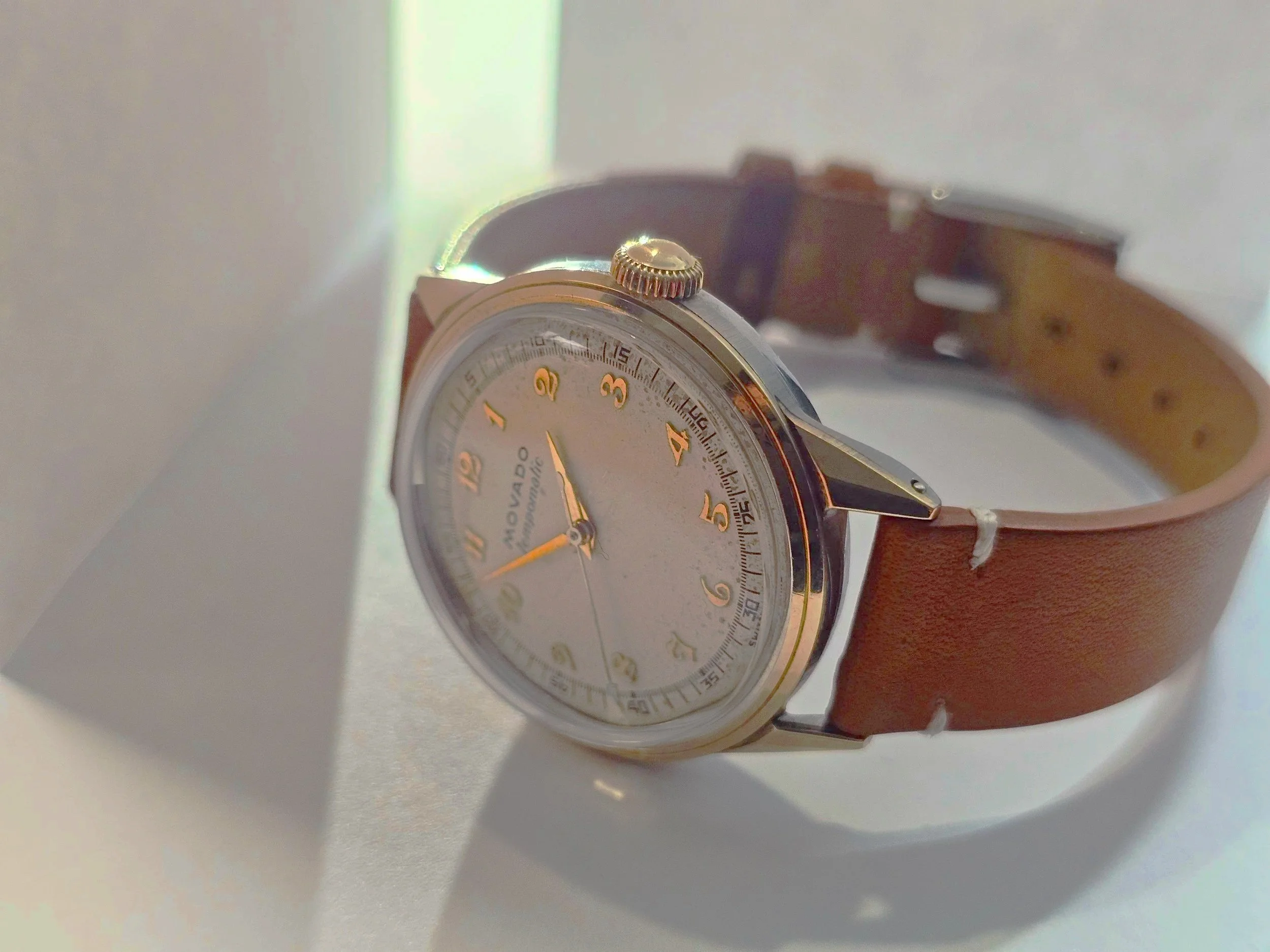 vintage Movado Rolex Patek Phillipe Jeager-LeCoultre Vacheron Constantin Piaget Omega Breitling Cartier Corum Eberhard Bulova LeJour Longines Tiffany & Co. Universal Geneve Seiko