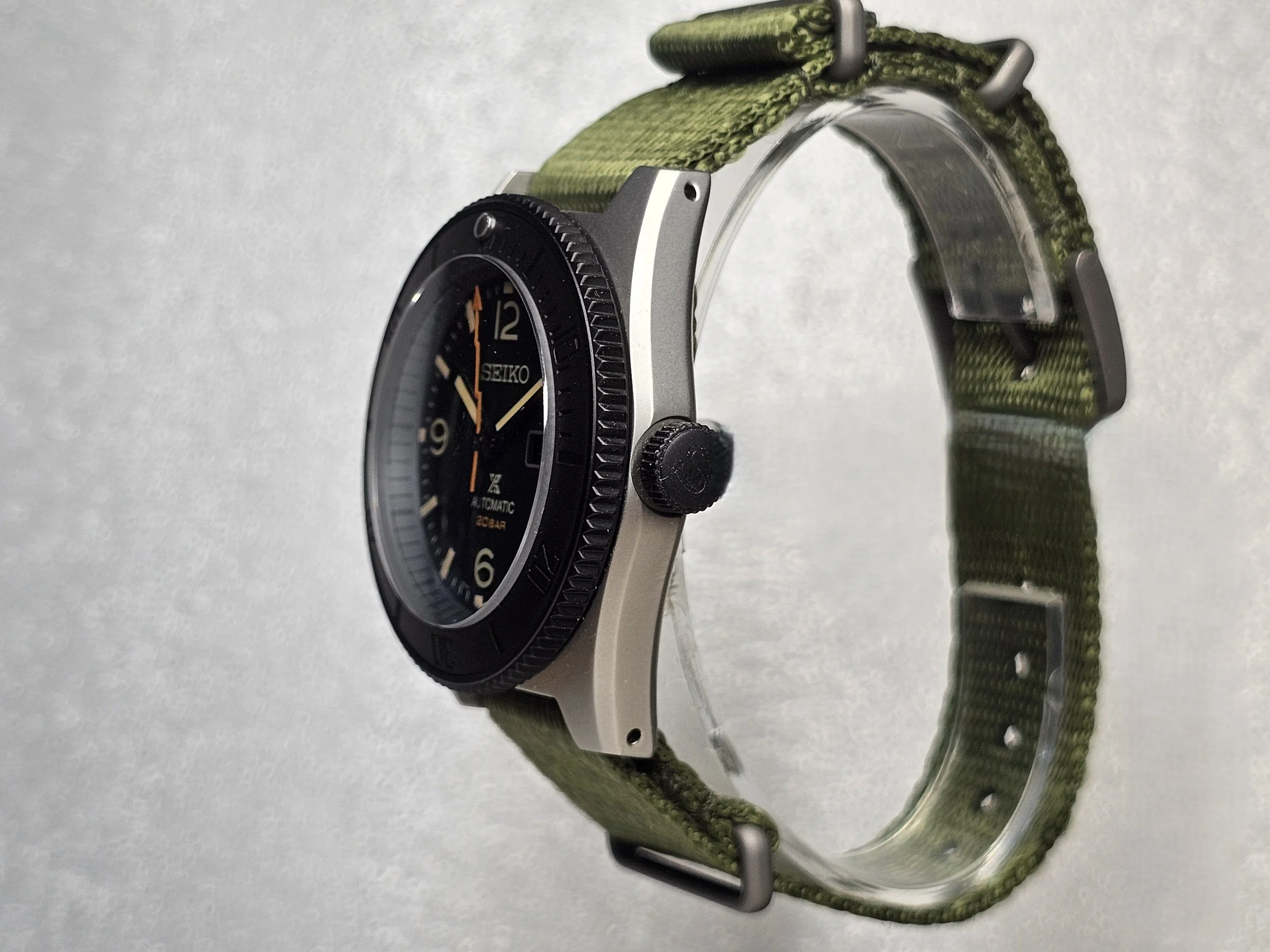 62MAS Resto-Mod 40mm Military Skin Diver | Ceramic Bezel Insert | Double Domed Sapphire Crystal