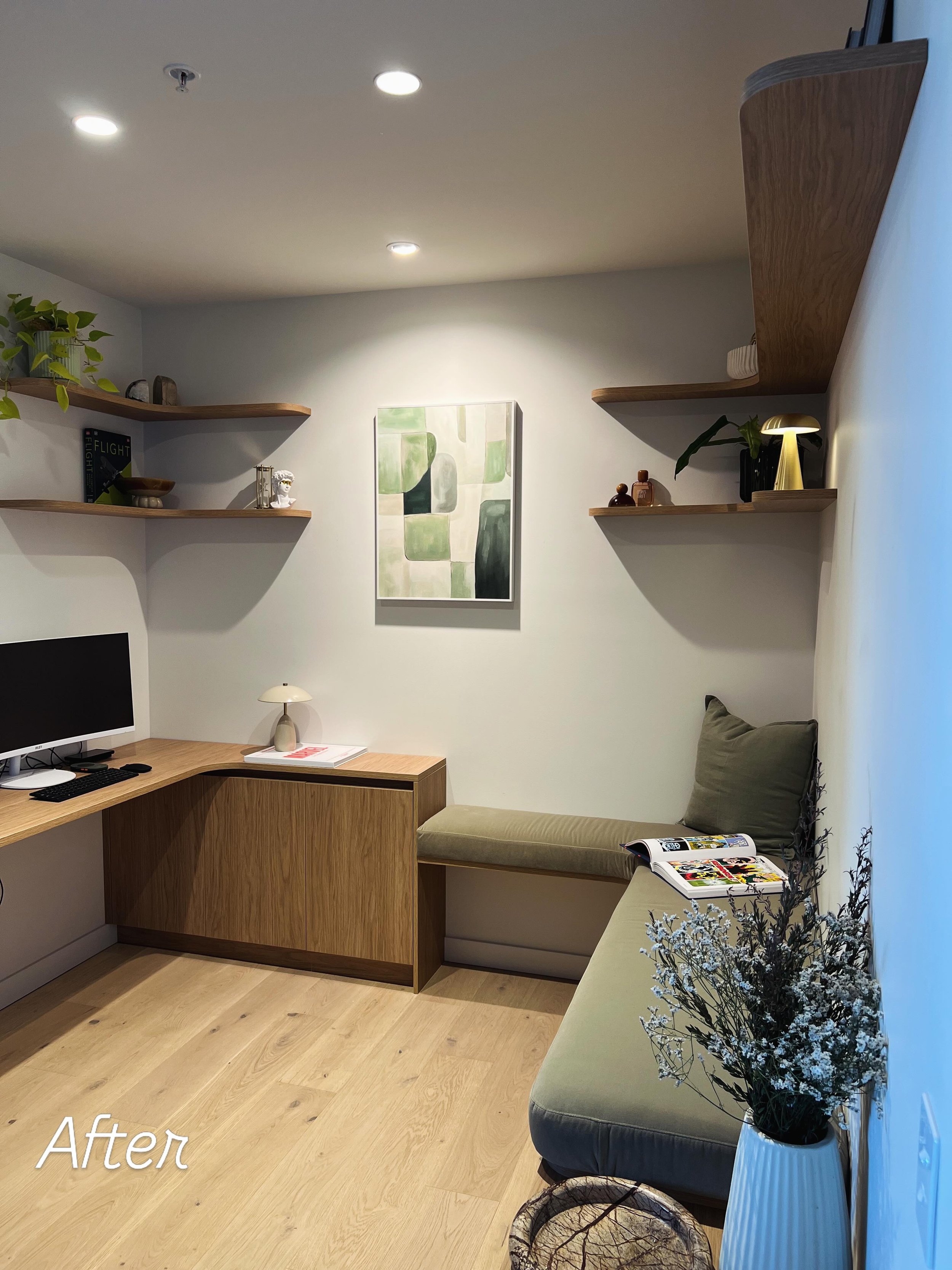 From blank to beautifully lived in 🤎

This South Melbourne apartment has been transformed into a space that feels warm, grounded and truly like home. We layered earthy tones, soft textures and considered pieces to create that &ldquo;lived-in&rdquo; 