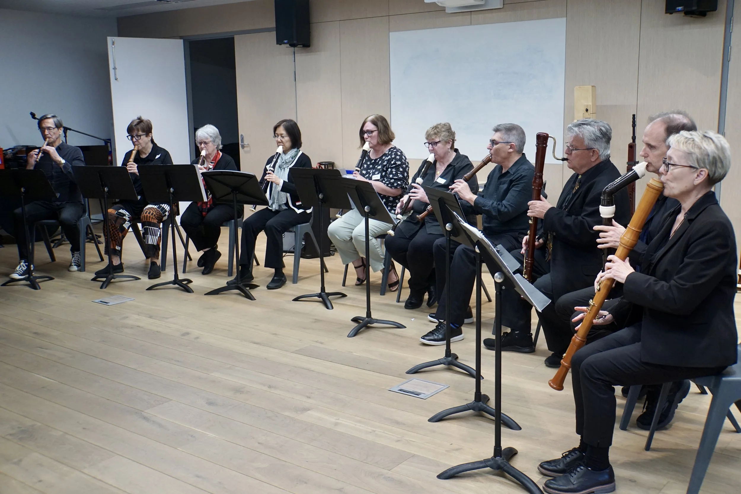 February 25: Beginners' Consort meeting