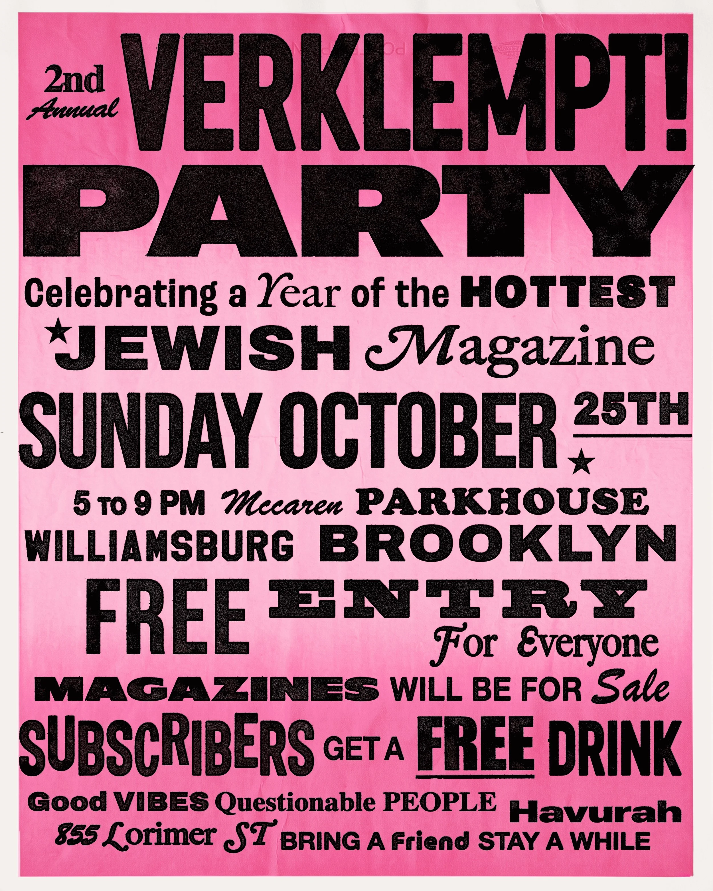 Verklempt! Party