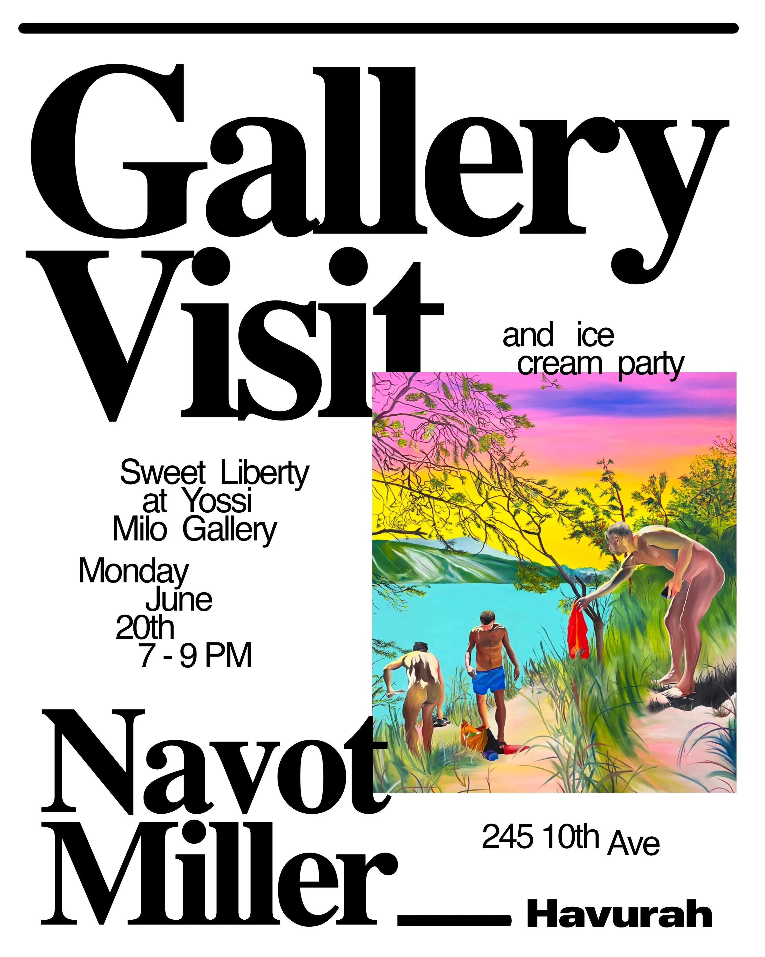 Gallery Visit: Navot Miller
