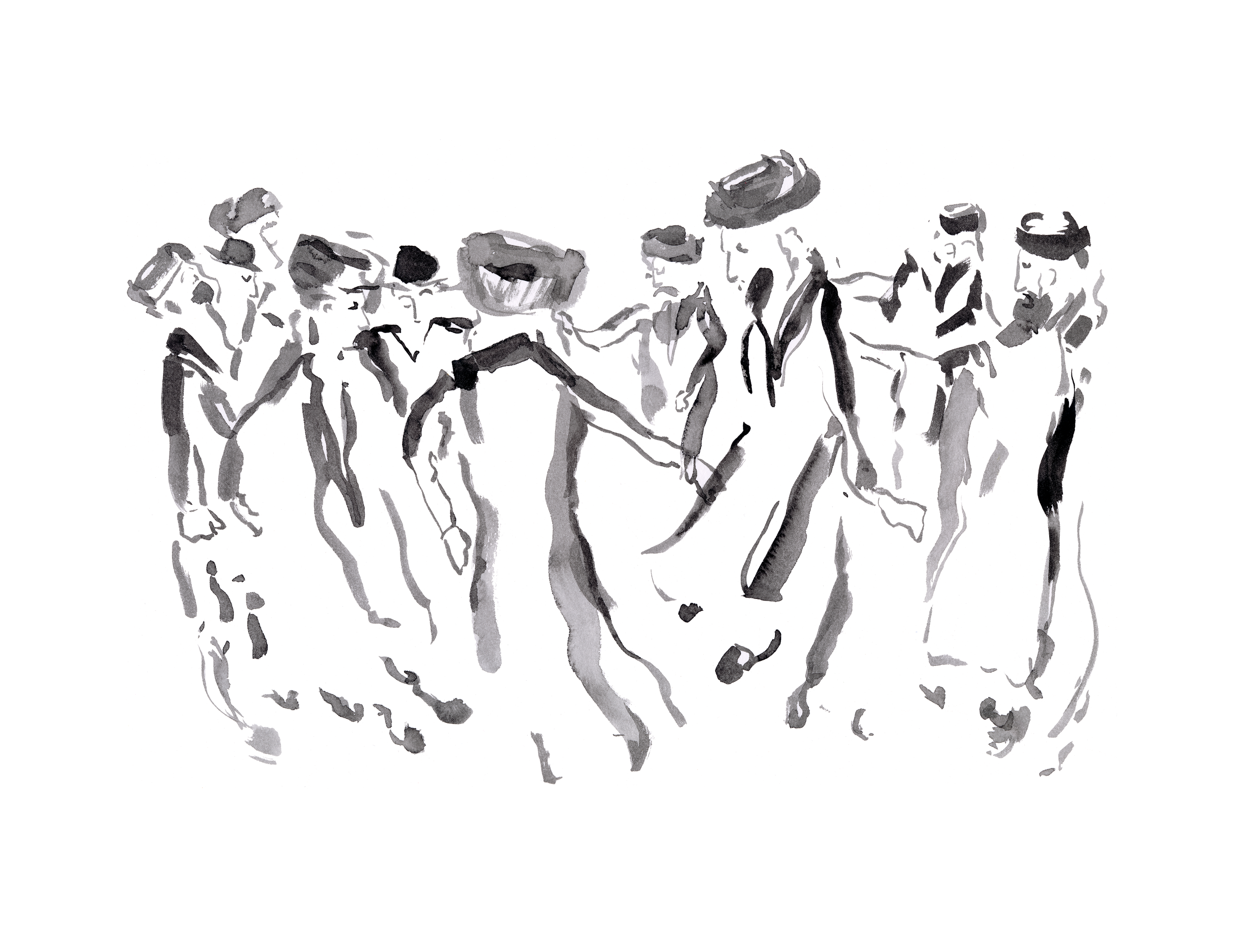 Chaya_Toron_Dancing Hassidim_24x18.png
