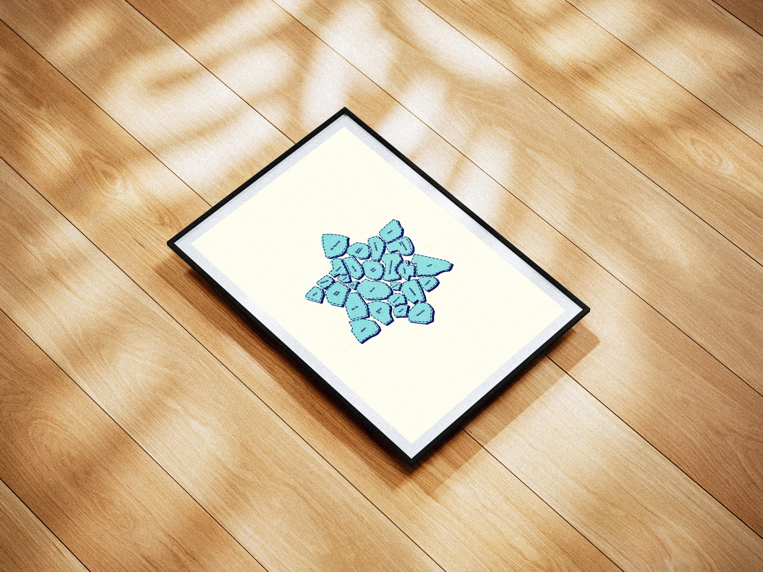 Star of David Print by Eitan Gutenmacher