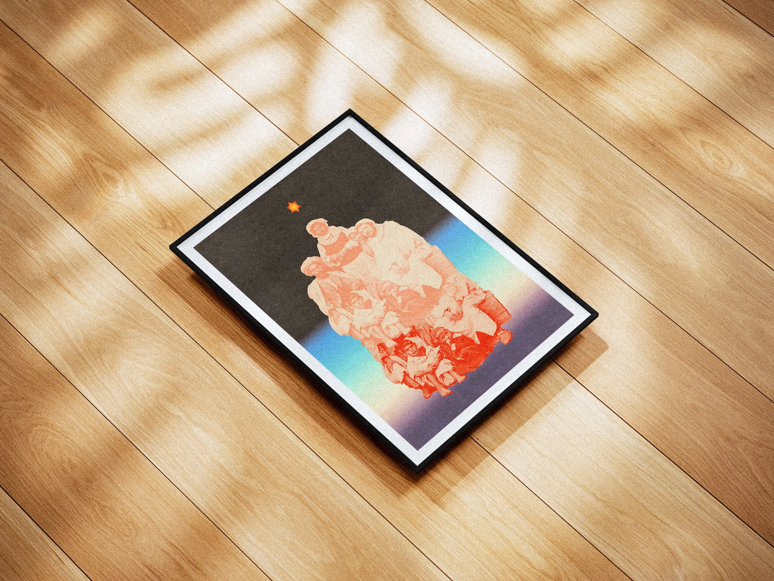 Aliyah Ladders Print by Alex Woz