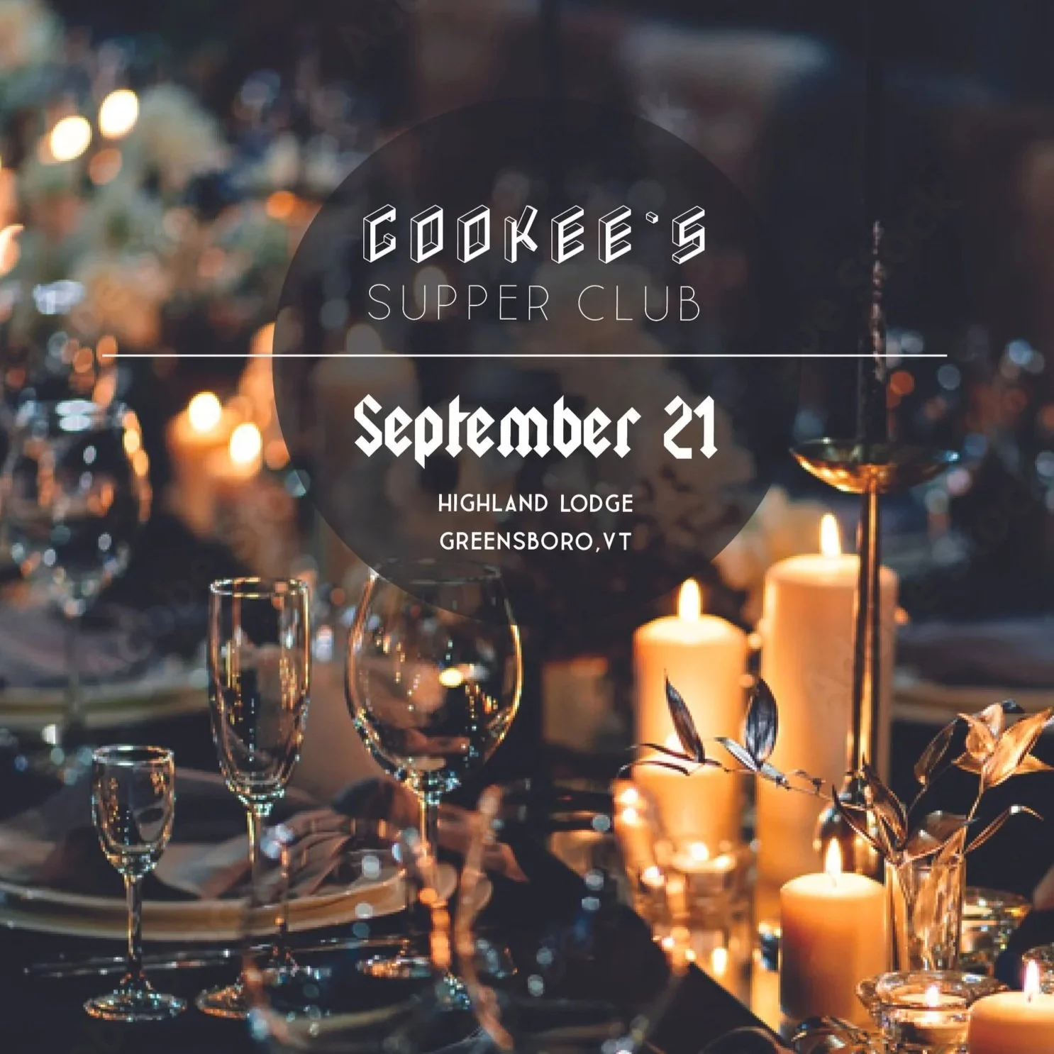 Supper Club | September 21