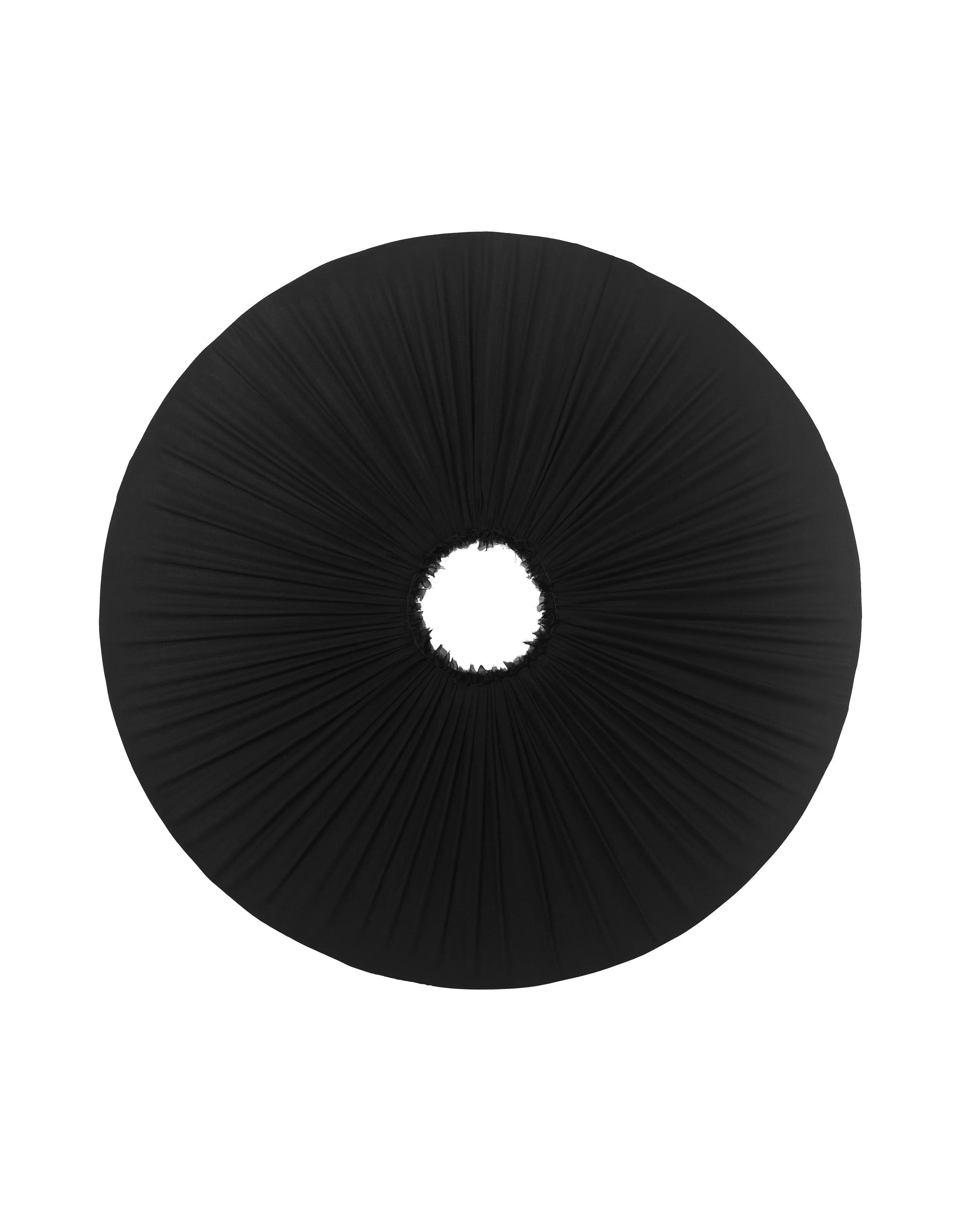 Pleated Silk Disk