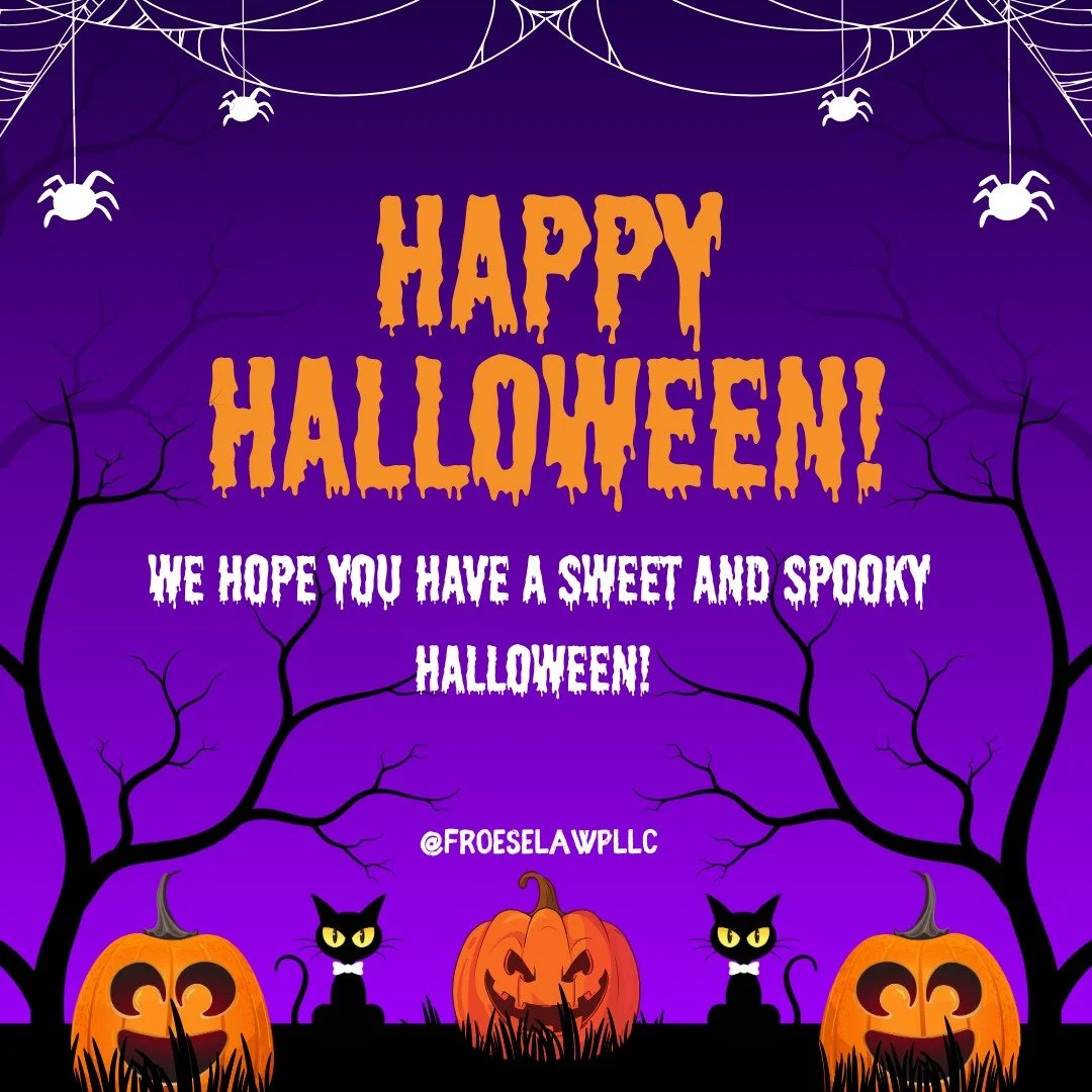 We want to wish everyone a safe, sweet, and spooky Halloween! 🎃👻