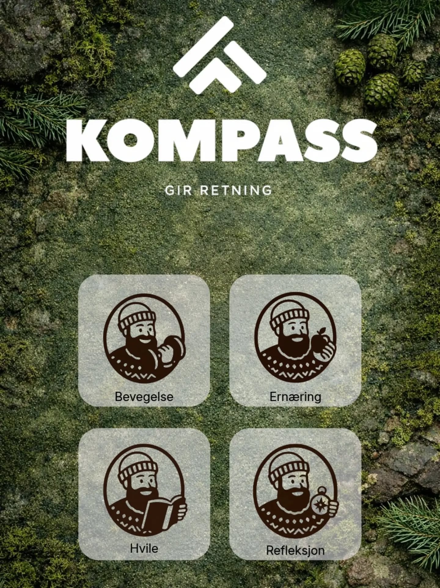 🧭 Kompass. Min egen modell for personlig trening, livsstilsendring og helhetlig helse.

⏳️ I utvikling. Snart live.

Jeg bygger et univers som samler alt jeg st&aring;r for:
- Egen app
- Sunne oppskrifter
- Treningsr&aring;d
- E‑bok‑serie om helse
-