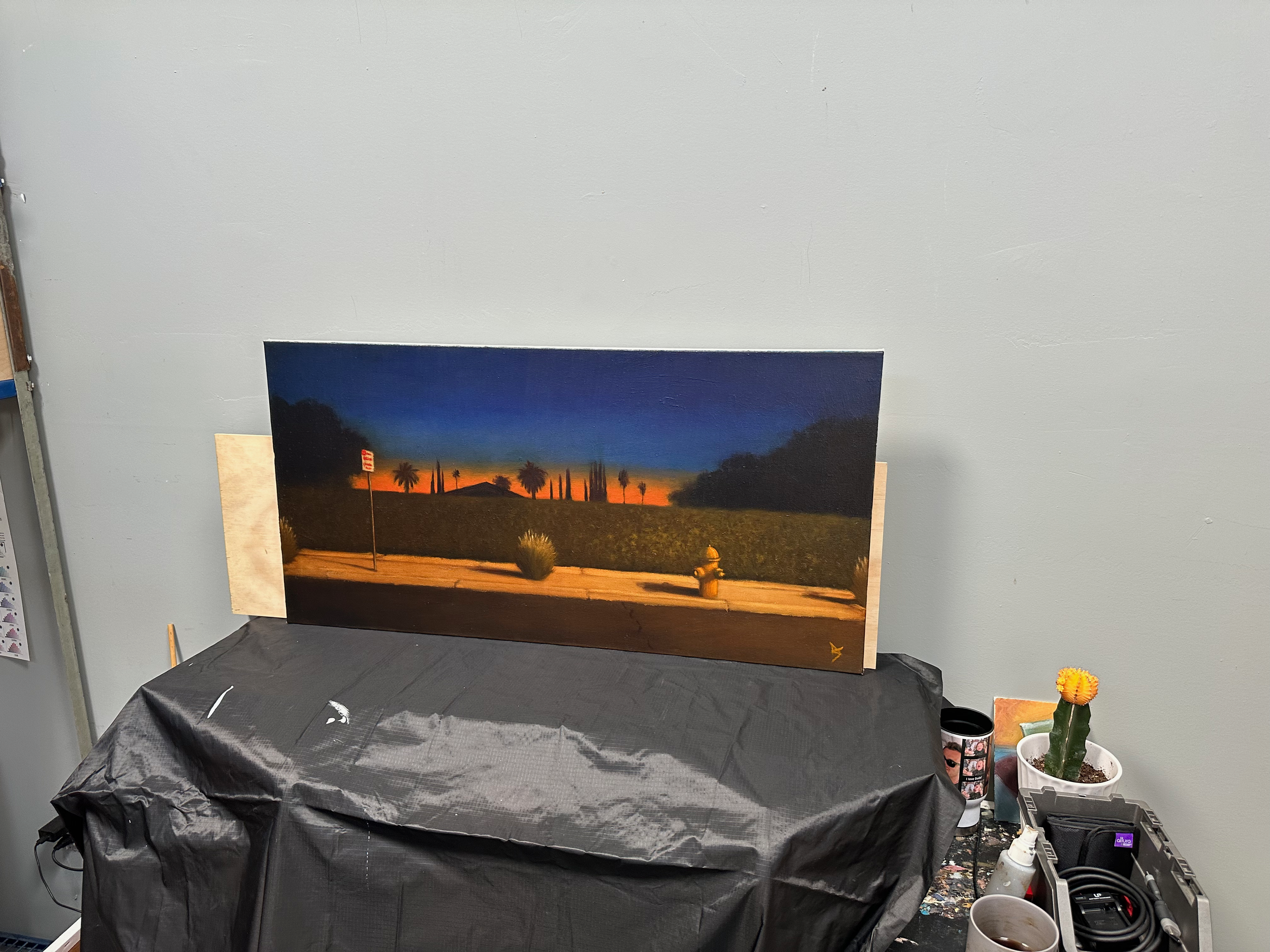 Sunset In Suburbs - Alex Selkowitz Fine Art