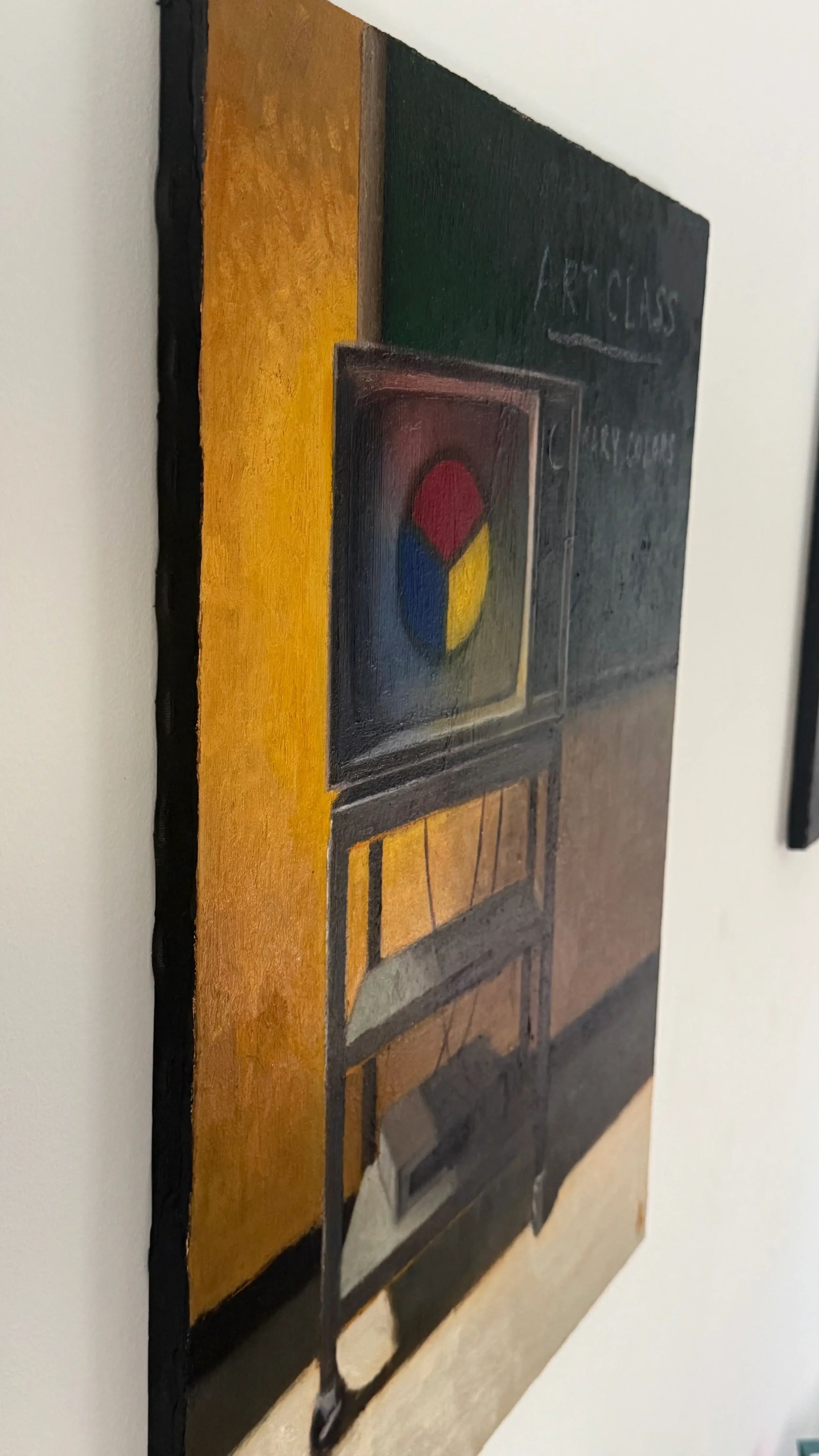 A Simpler Time 6 -Alex Selkowitz Oil Painter Side view2.webp