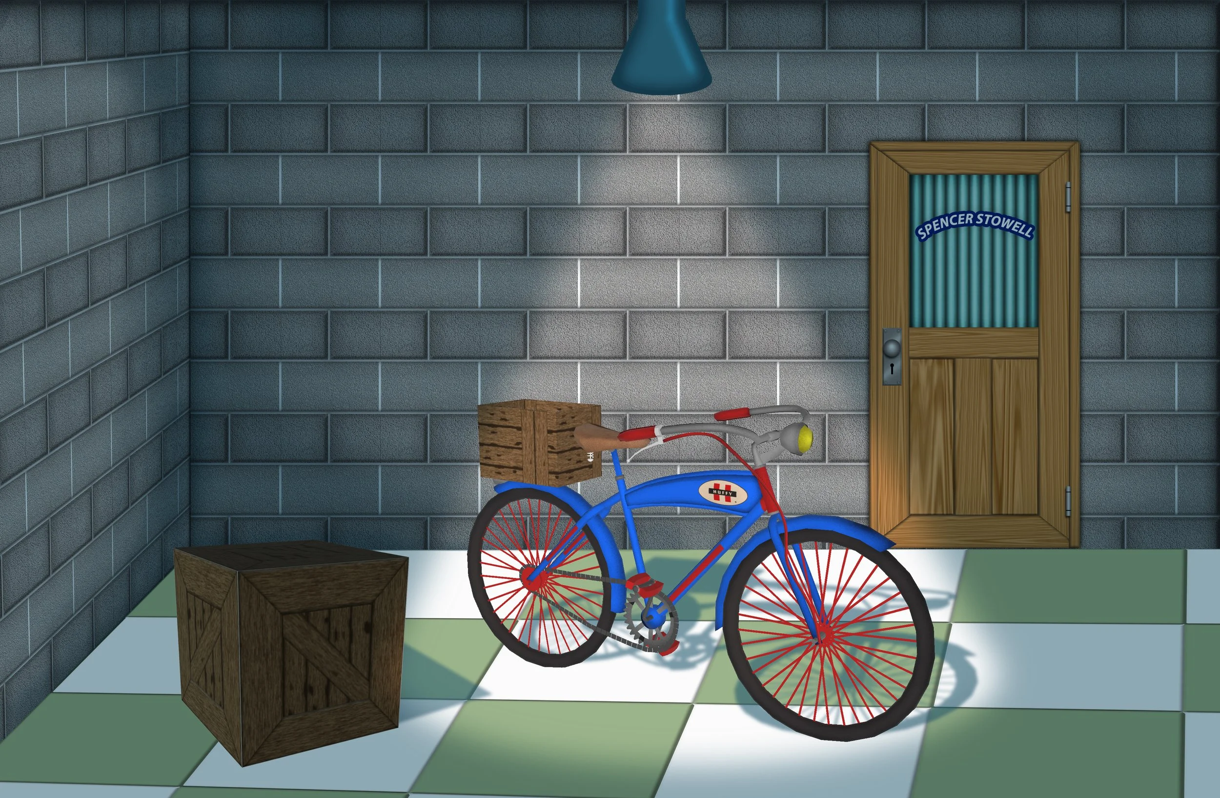 Room with Bike Spencer Stowell.jpg