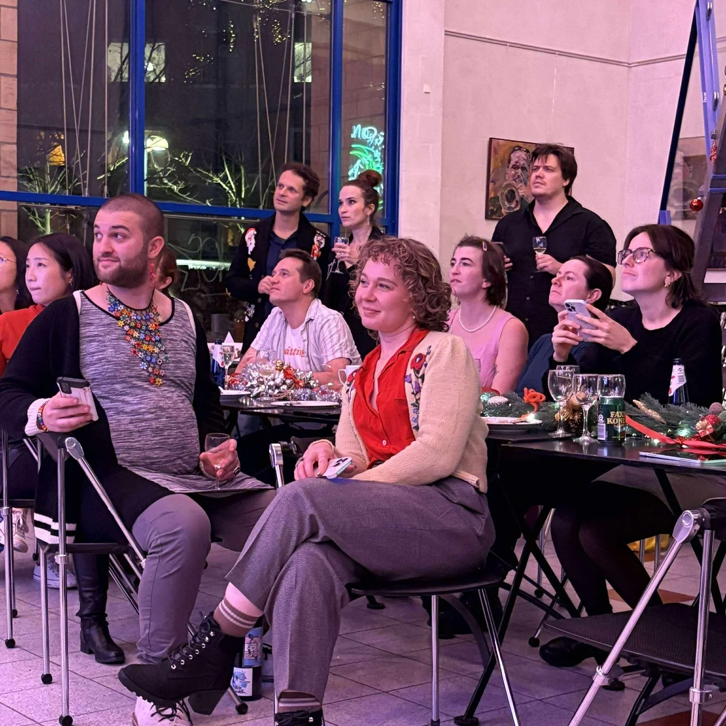 Is there anything better than a room full of musical theater kids?? 

Thank you so much to everyone who came to our holiday party. You are what holds CPH Musicals together. 

💖🫰🏼