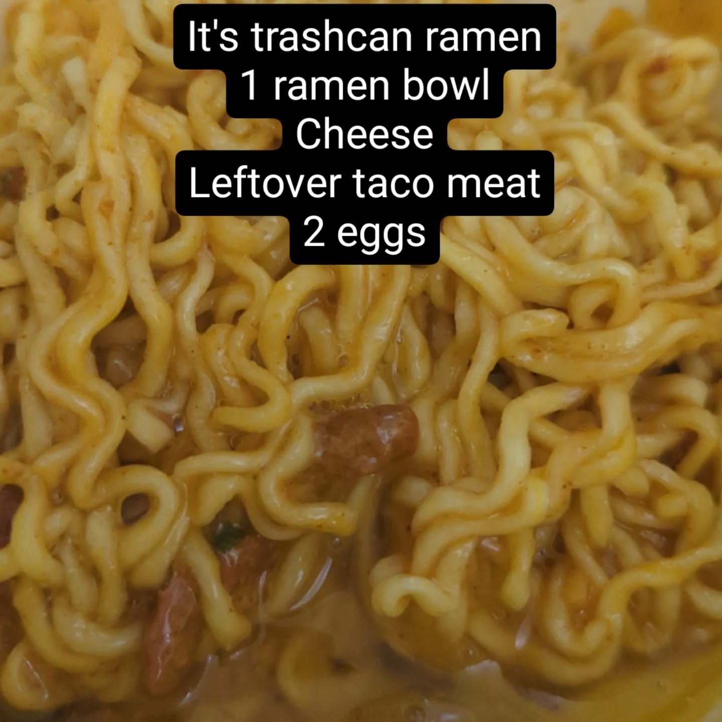 Trashcan ramen