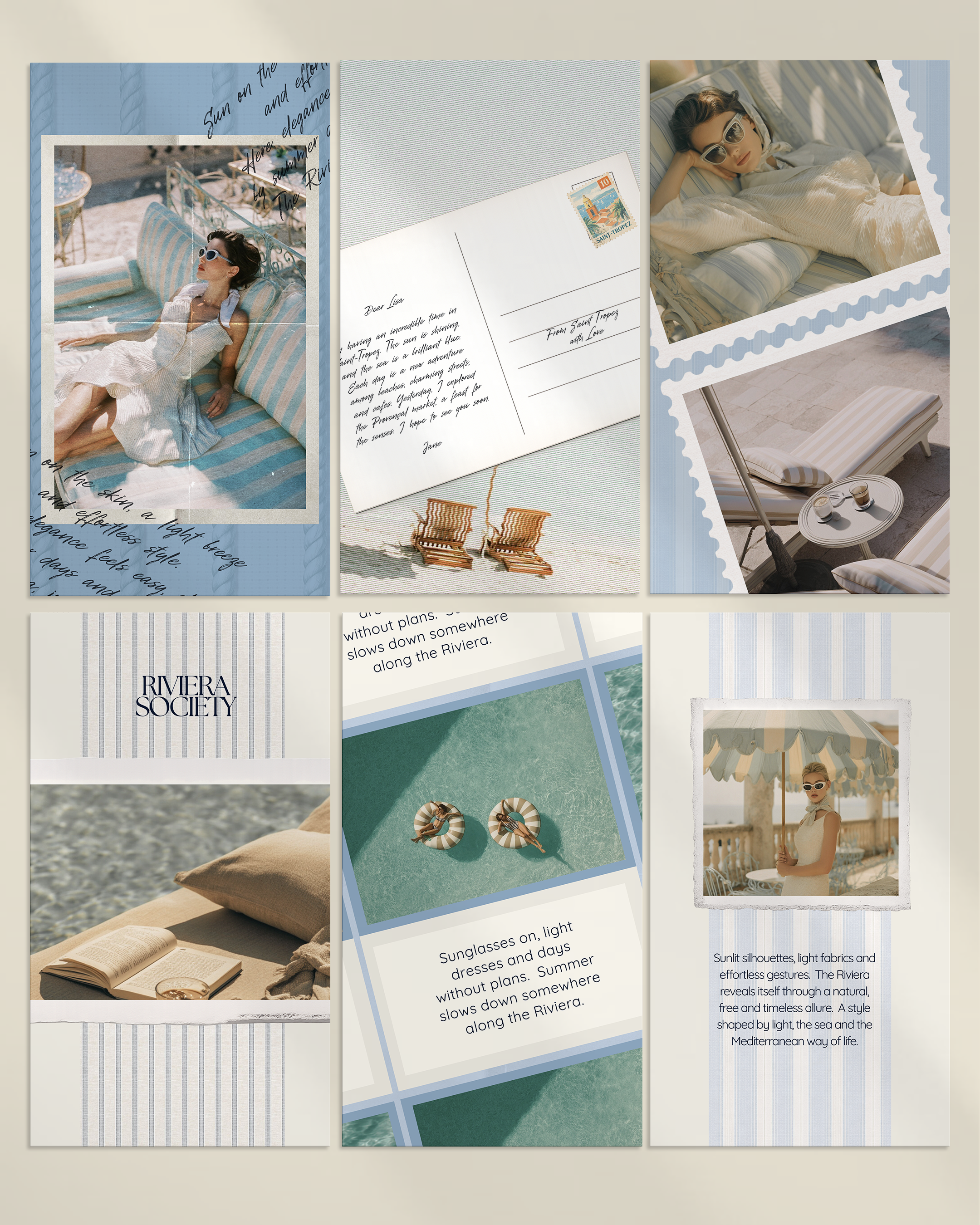 Riviera Society - Instagram template