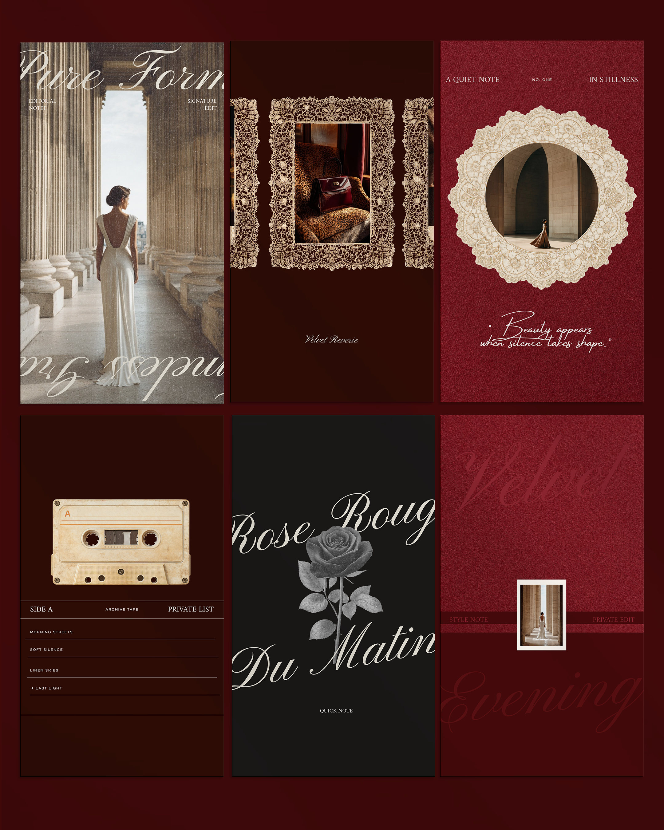 Velvet Revery - Instagram template