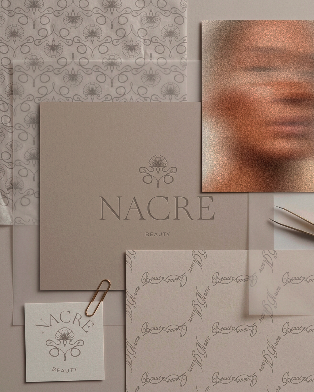 Nacre  - SEMI-CUSTOMIZABLE BRAND KITS