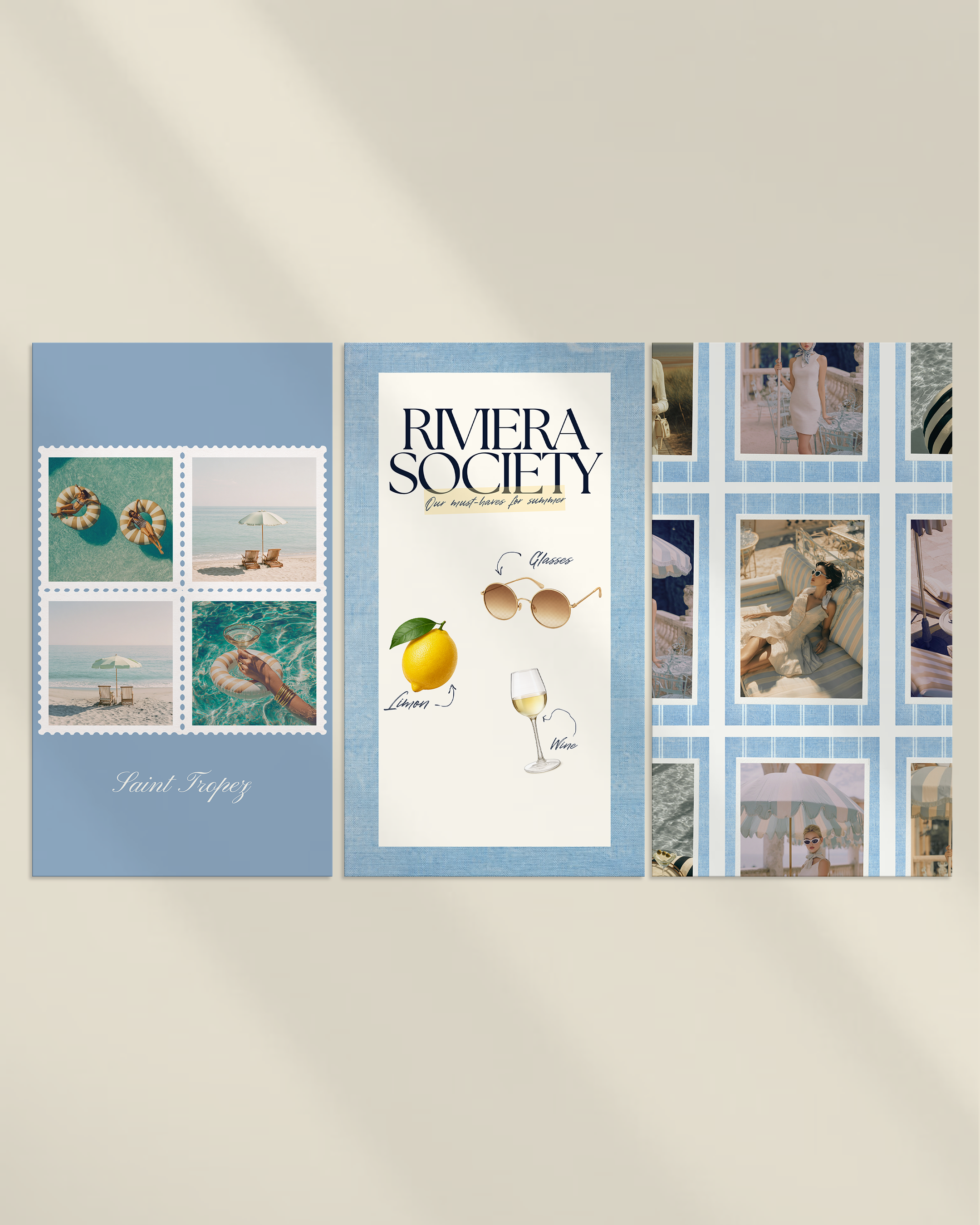 Riviera Society - Instagram template