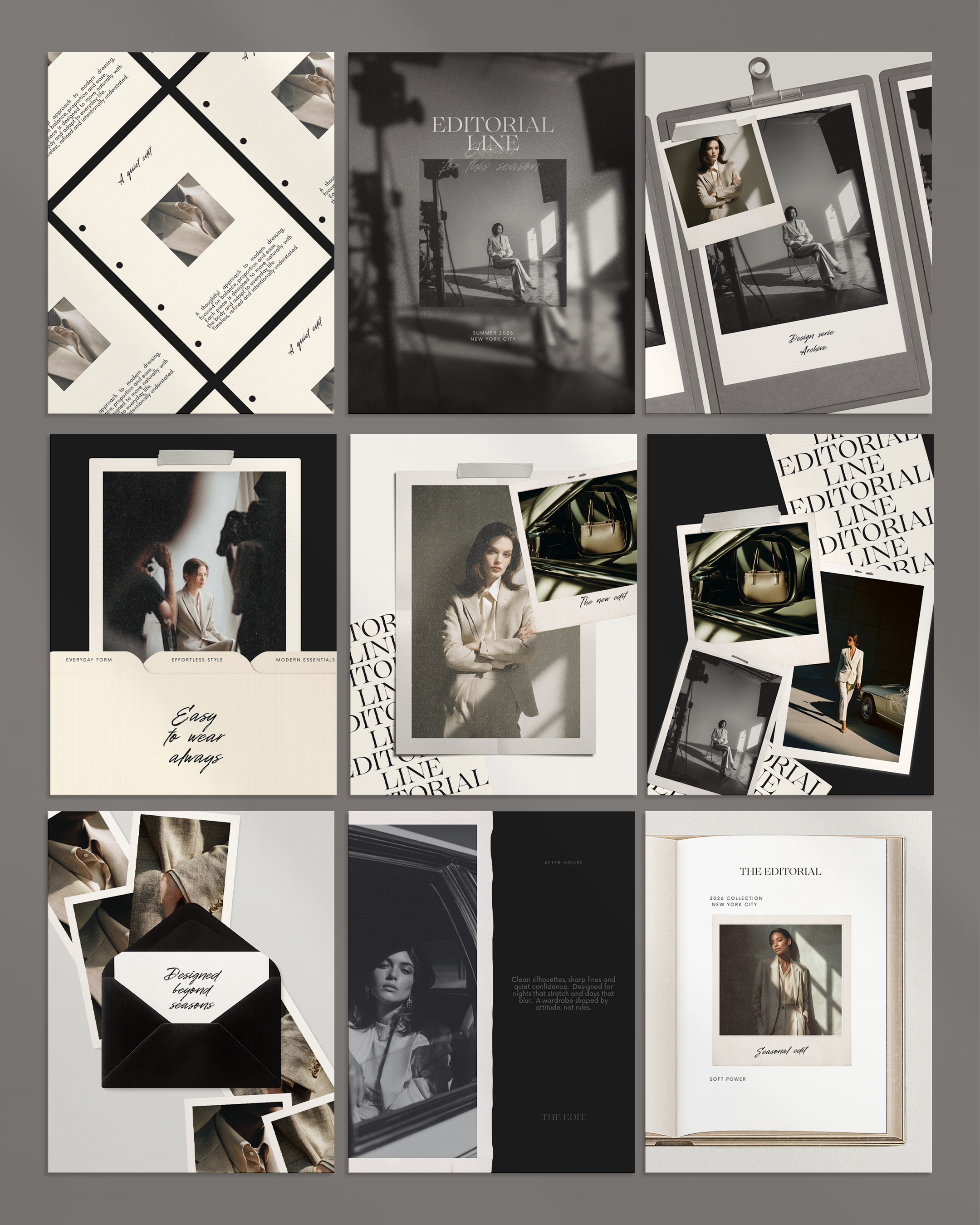 Editorial Line - Instagram template