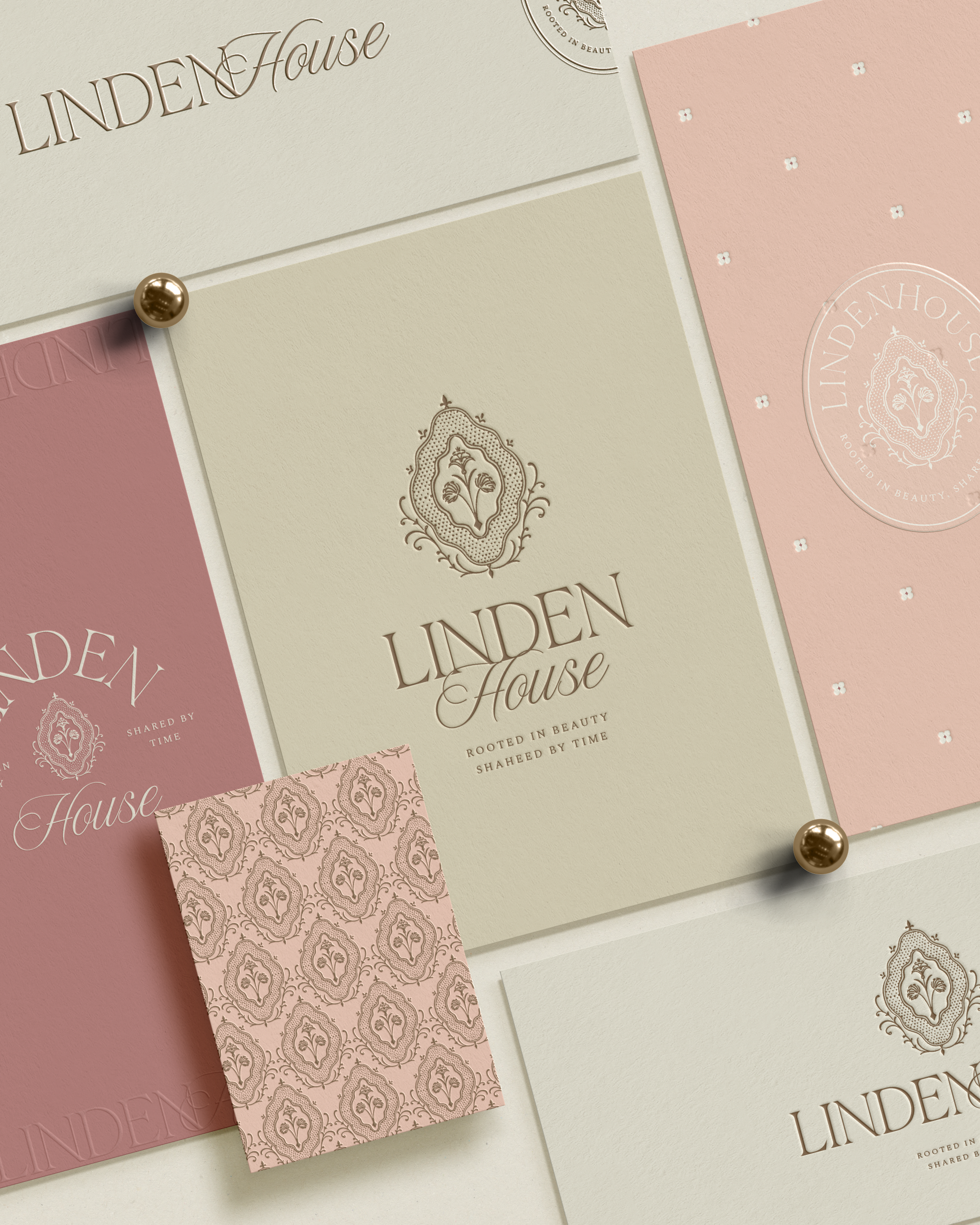 Linden House - SEMI-CUSTOMIZABLE BRAND KITS