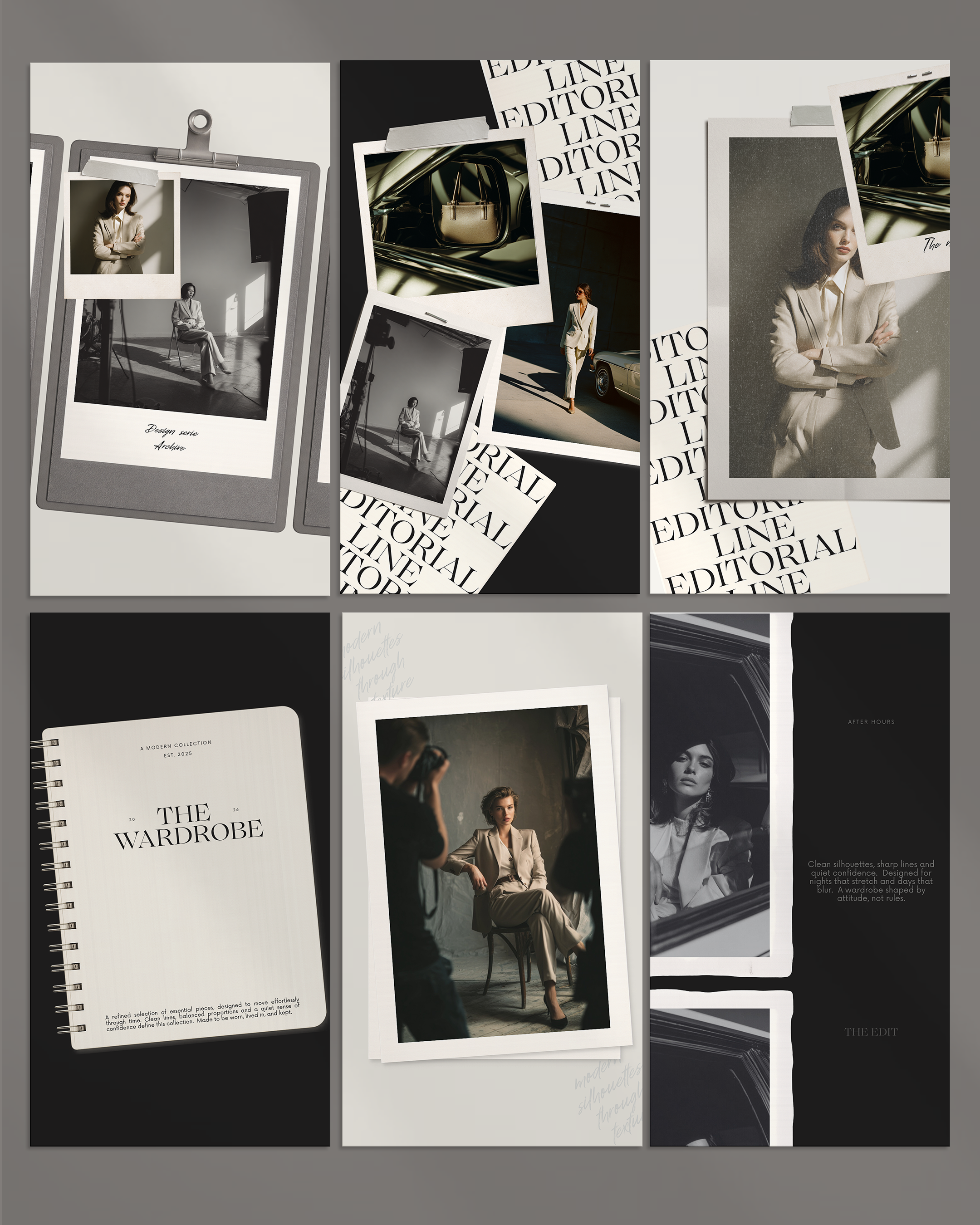 Editorial Line — 20 Instagram Stories Templates