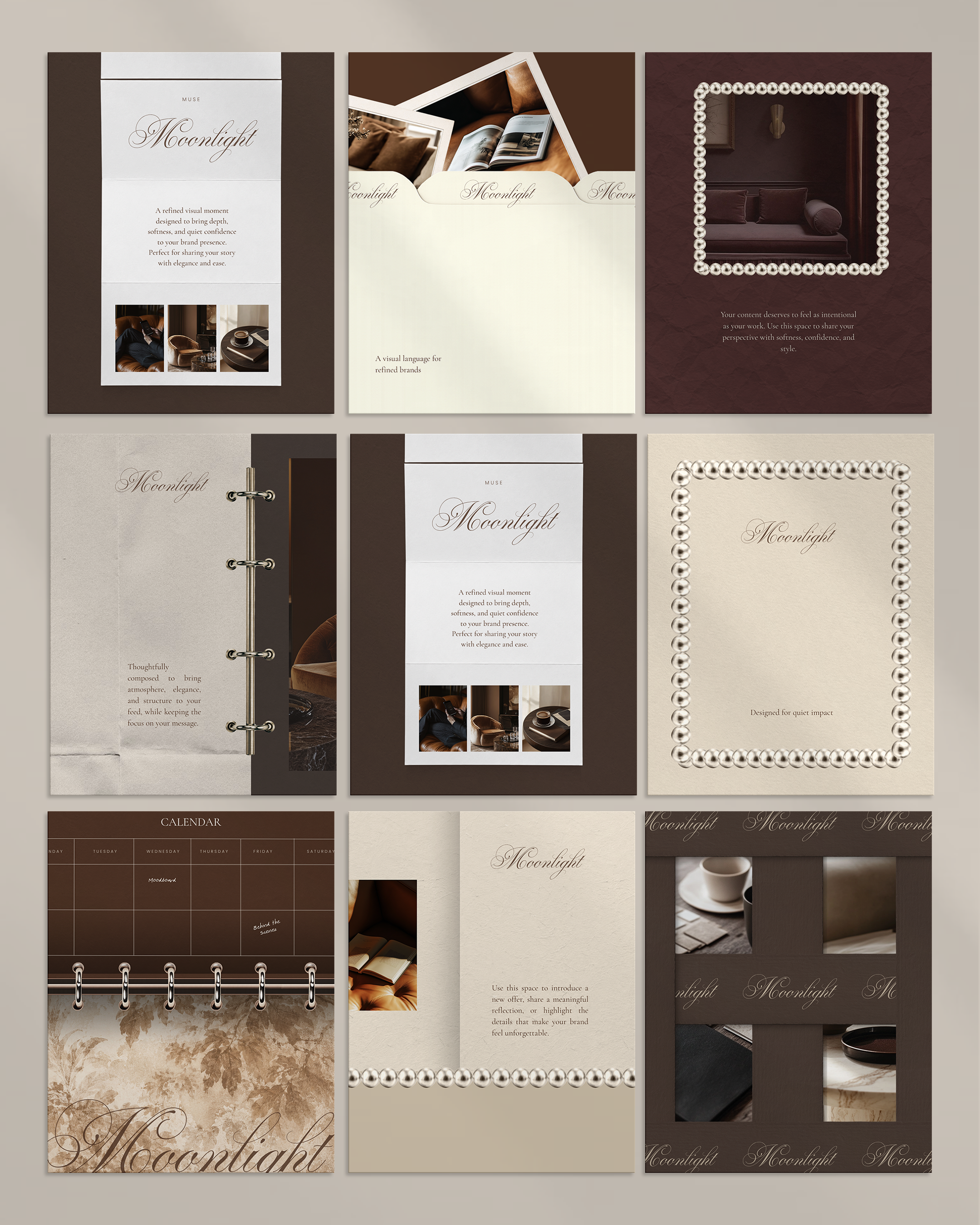 Moonlight | Instagram Post Templates (20 Templates)
