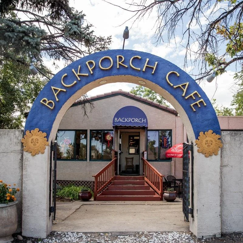 The Back Porch Cafe Logo for a restaurant in Fort Collins Colorado