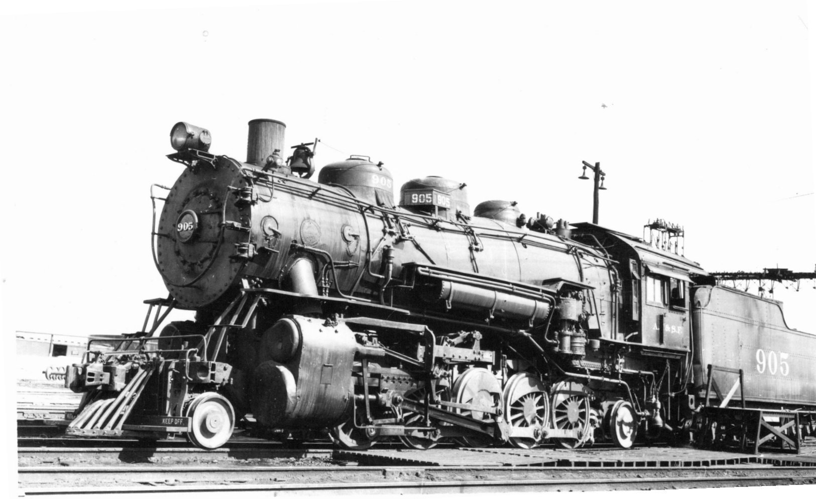 AT&SF 2-10-2 905
