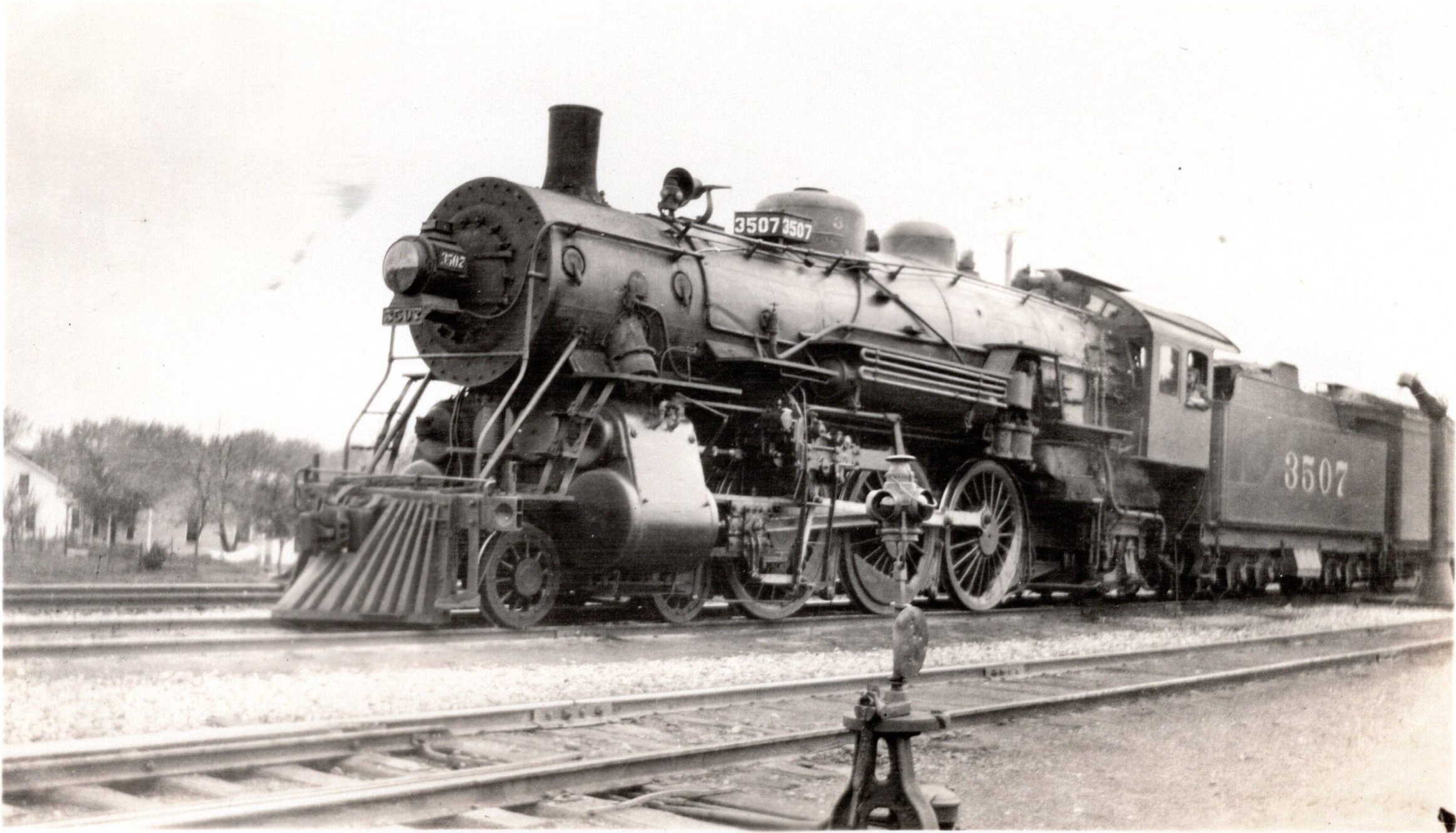 AT&SF 3 Cylinder Coumpound 3507
