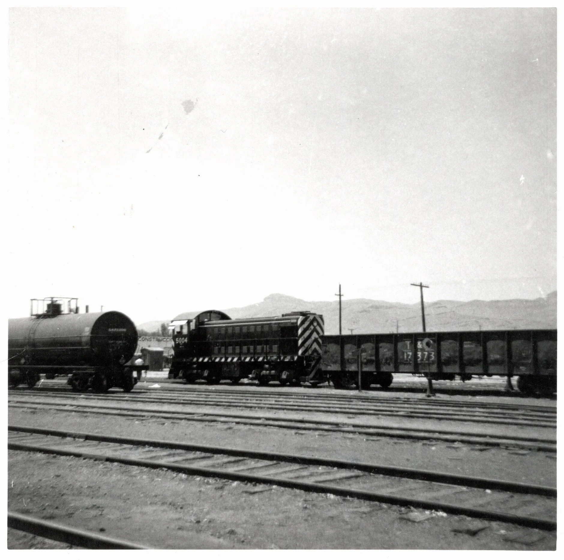 At the international Yard in Juarez, Mexico.