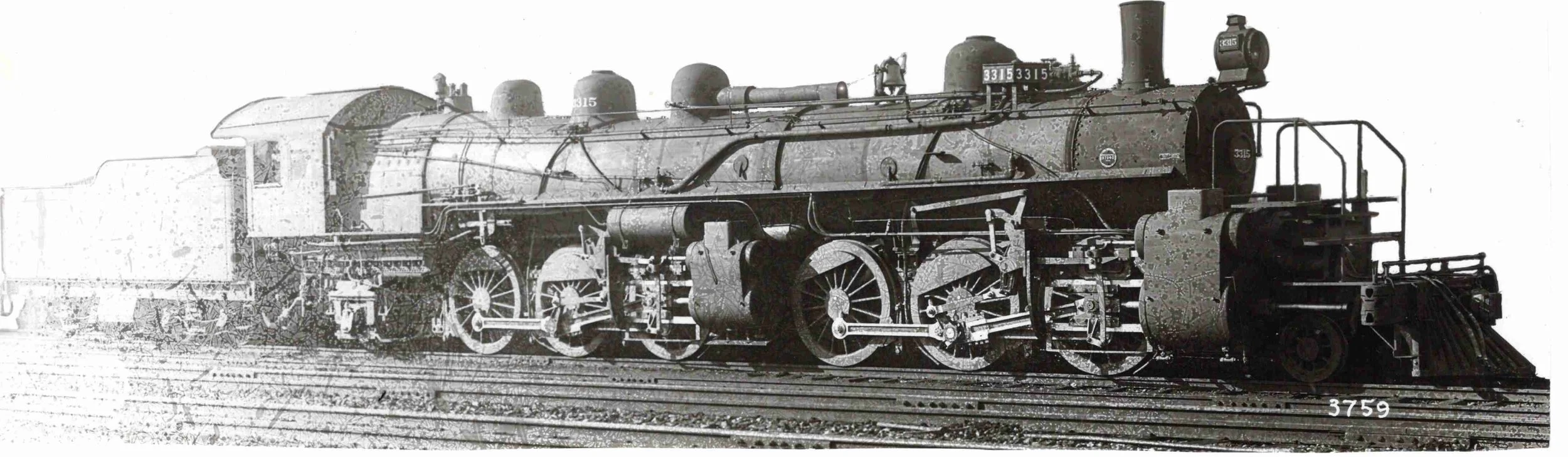 AT&SF Prairie Malley (2-6-6-2) 3315