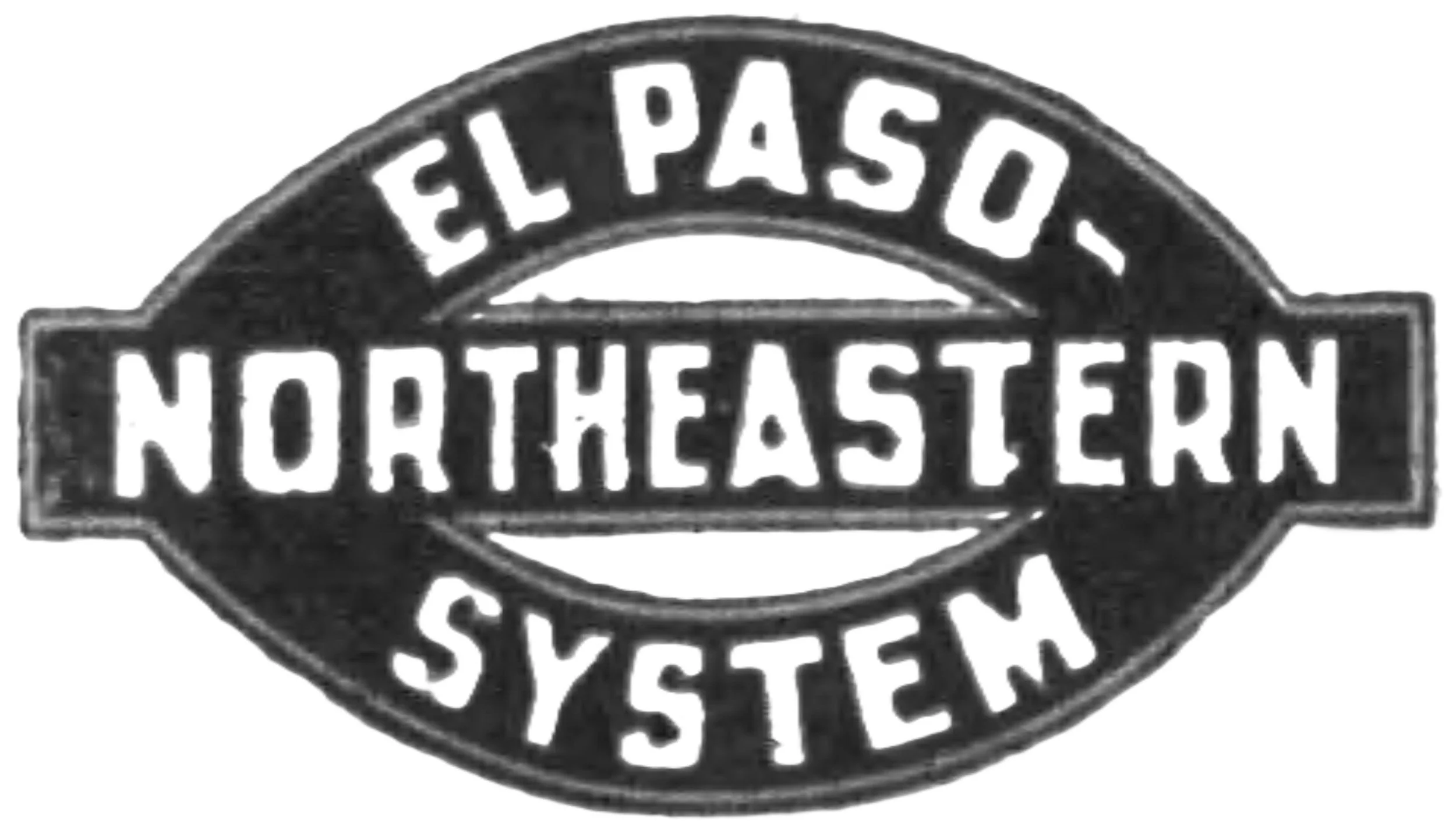 El Paso and Northeastern Circle and Bar Symbol