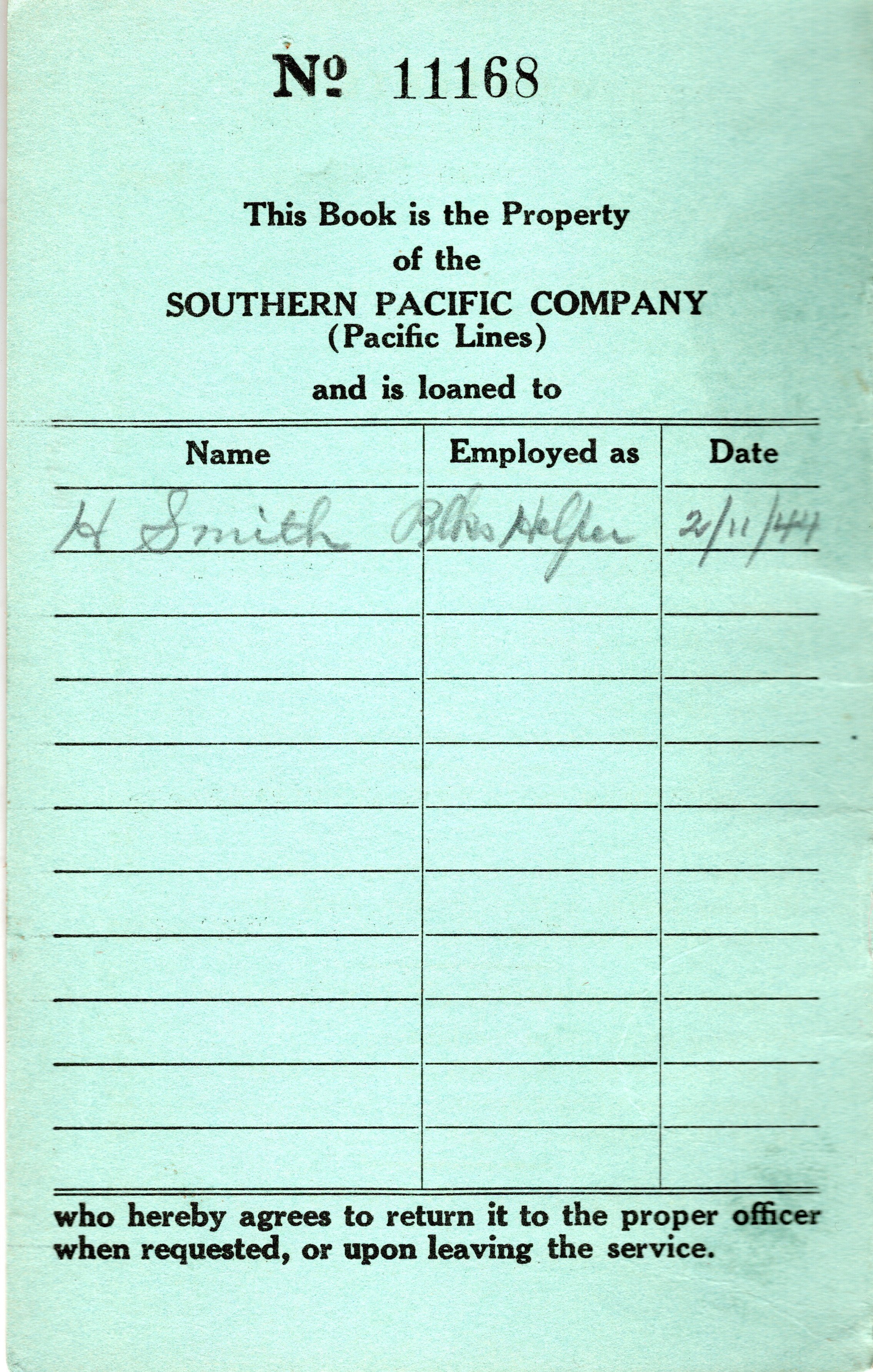 1944 SP Saftey Rules Maintenace of Equipment Department index.jpg