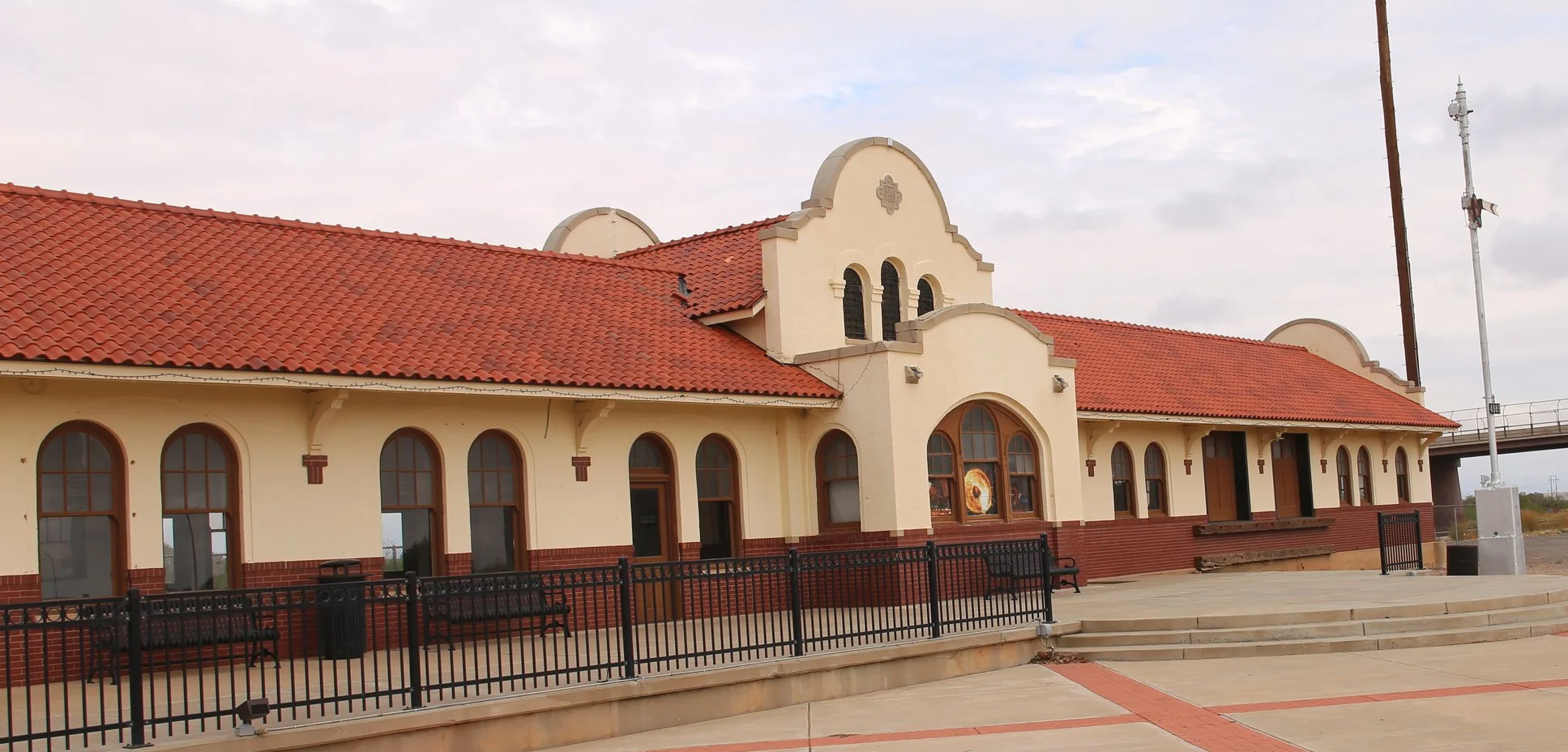 Tucumcarri Railroad Depot.
