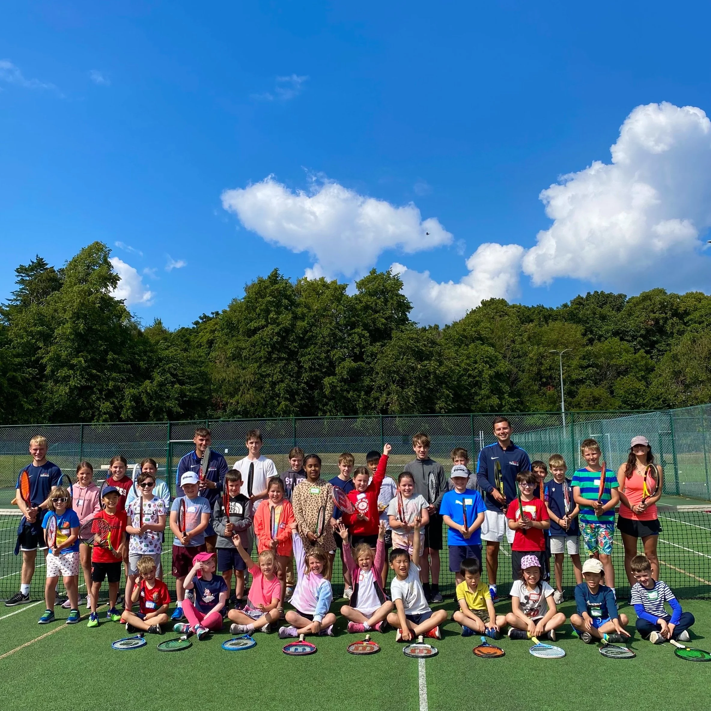 Tennis Holiday Camps In Edinburgh All Set Tennis Lessons Edinburgh