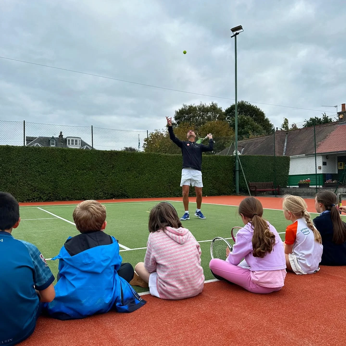 Serving Up Success &ndash; Week 7 🍂

This week, the kids had a blast working on their serves!

🔴 Red &amp; 🟠 Orange groups explored the ball toss, learning how to send it up just right and meet it at the perfect spot. 

🟢 Green &amp; 🟡 Yellow gr