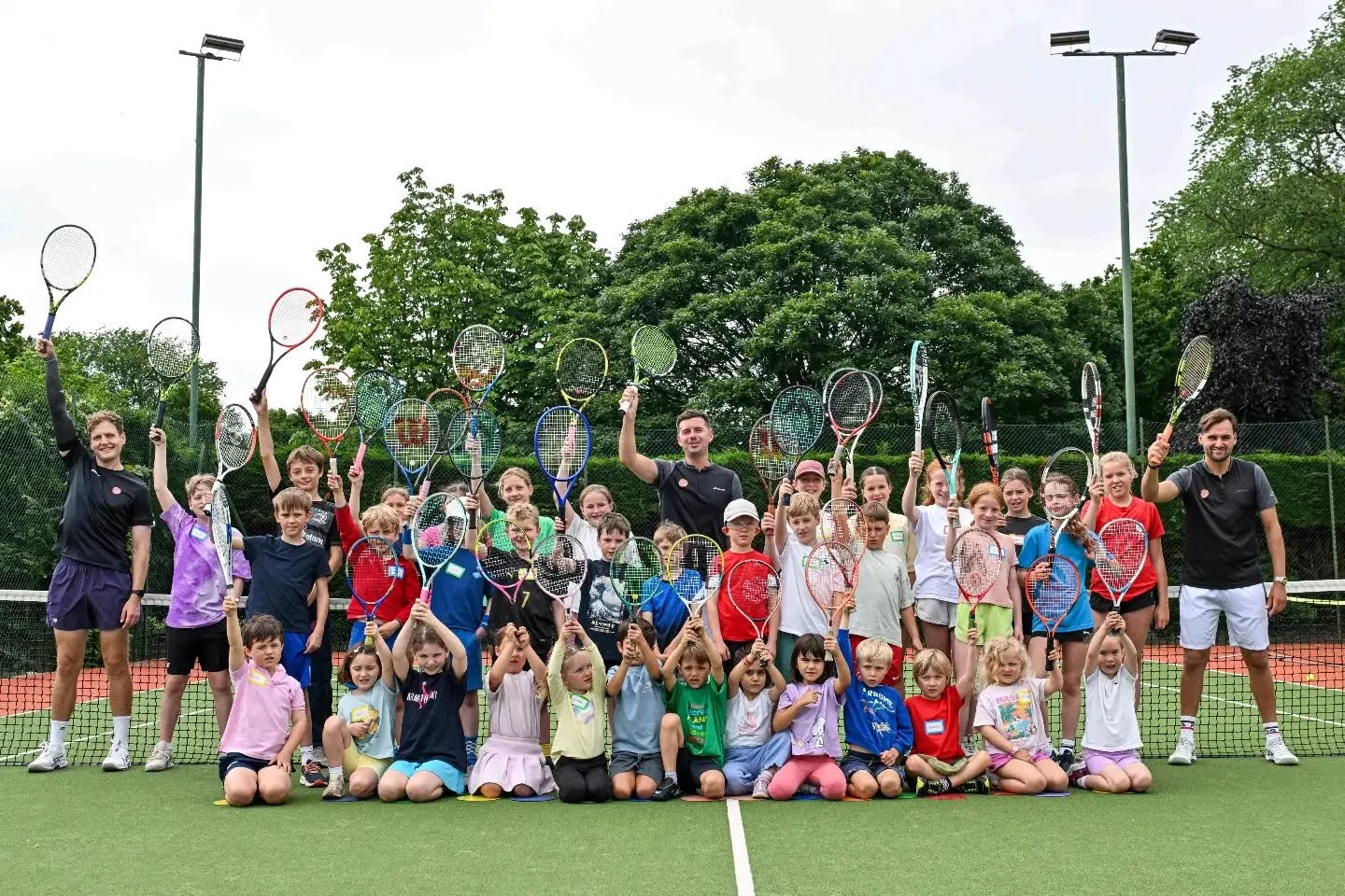 🎾 Our first week of Summer Camp at Lomond Park has come to an end! 🌞

A thank you to all our wonderful players and coaches for bringing so much enthusiasm, energy, and smiles to the courts each day. We hope all children enjoyed learning new tennis 