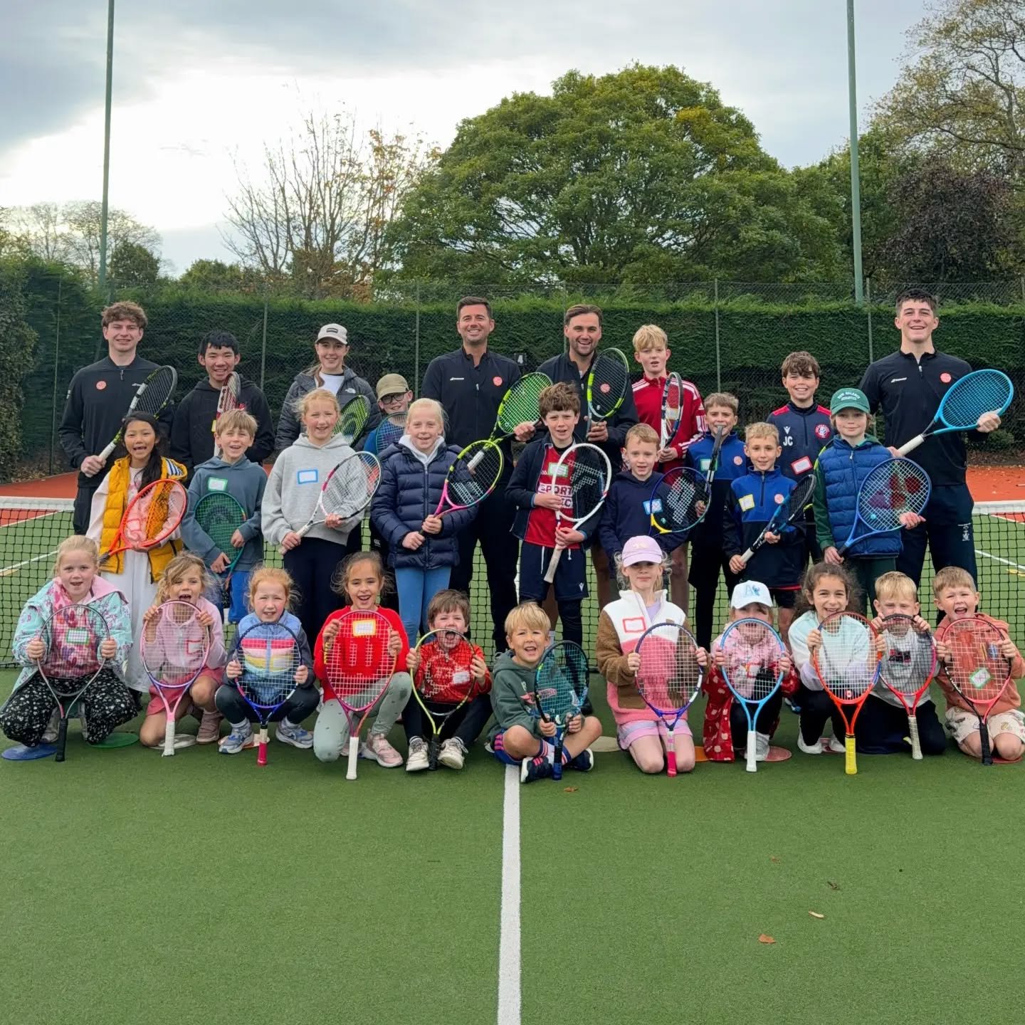 MOMENTS FROM OUR OCTOBER TENNIS CAMP AT LOMOND 📸

Sending a huge thank you to our amazing coaches, assistant coaches, players, and parents! We hope every child enjoyed learning new tennis skills and creating happy memories with friends. 🎃

What's n
