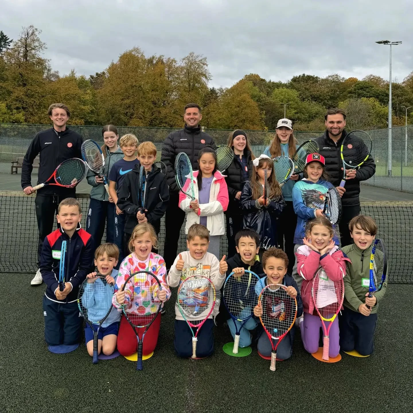 CAPTURED AT OUR OCTOBER TENNIS CAMP AT ESM 📸

A huge thank you to our fantastic coaches and assistants, our future tennis stars, and of course, all the parents! 🎾❤️

We hope everyone had a great time, learned something new, and made some wonderful 