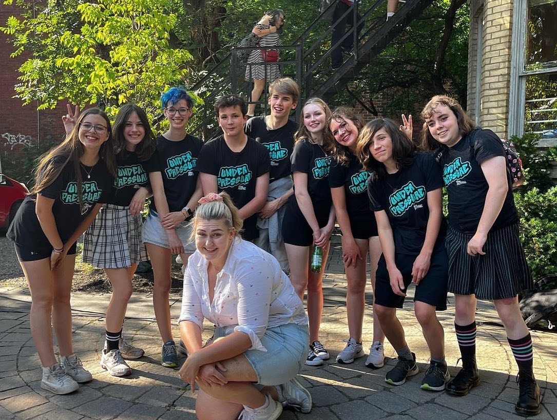 Posted @withregram &bull; @levity.theatre Caity had the great privilege to step in and fill a role for todays show of @underpressureatfringe 
These young artists absolutely killed it!!
They have 2 shows left go support these artists so you can say th
