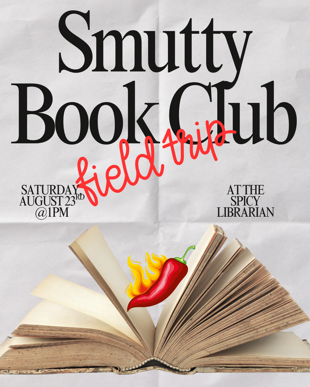 Smutty Book Club Field Trip