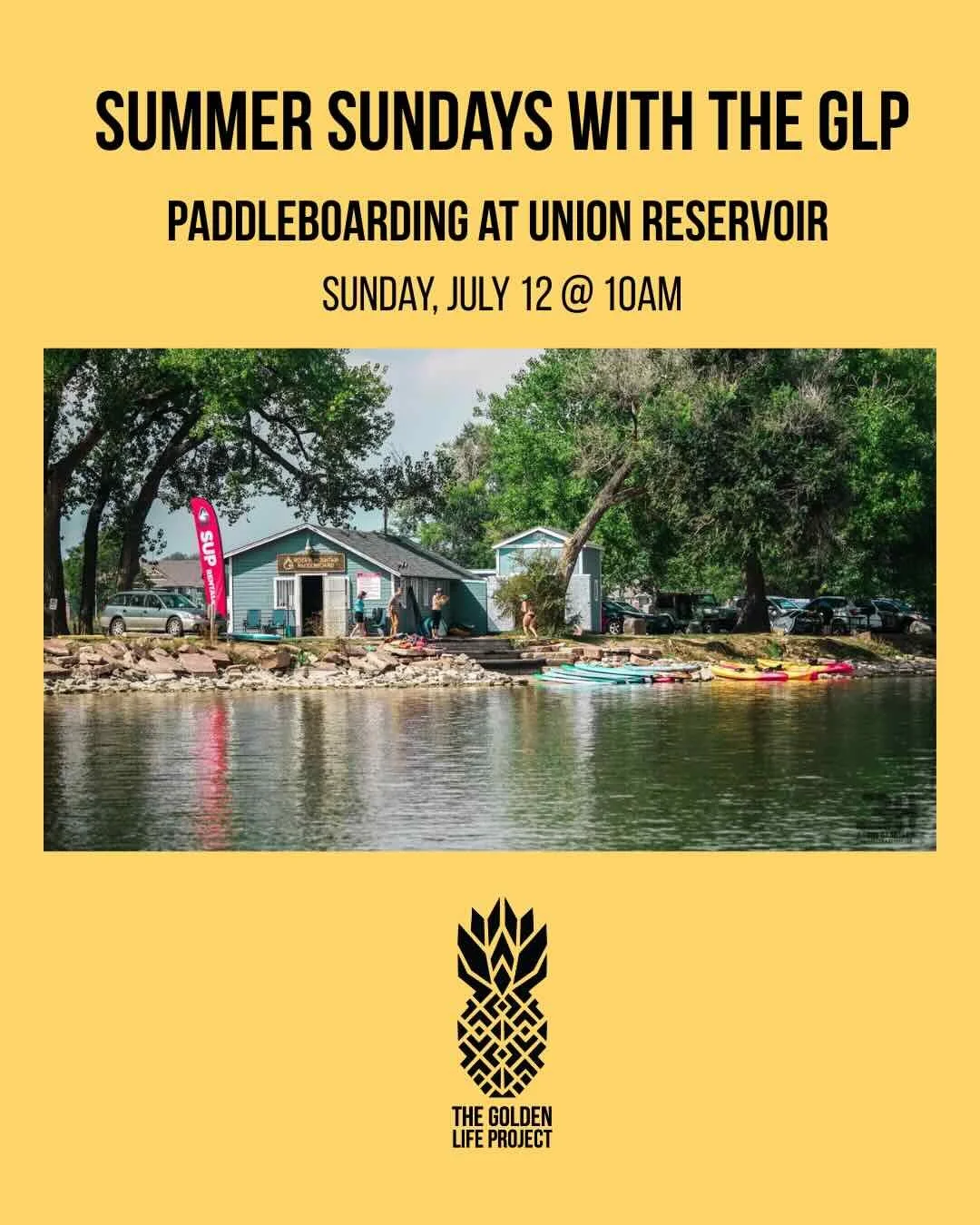 Summer Sunday - SUP @ Union Reservoir