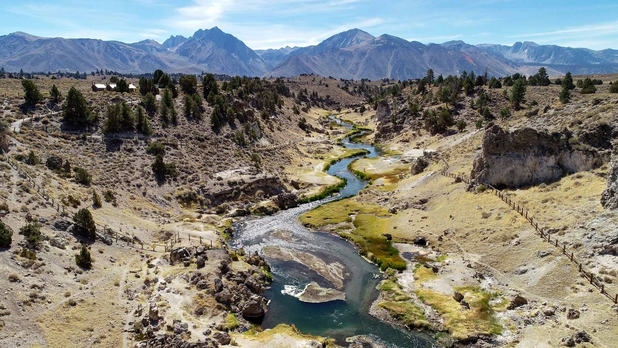 Hot Creek gorge