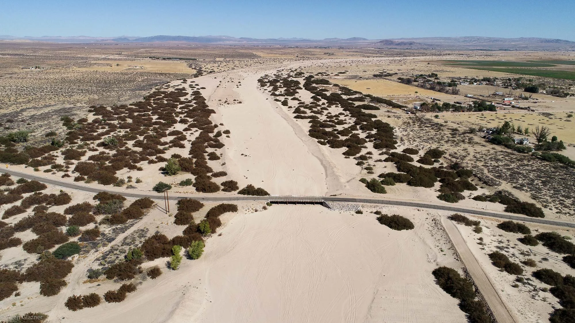Mojave River bed near Hinkley