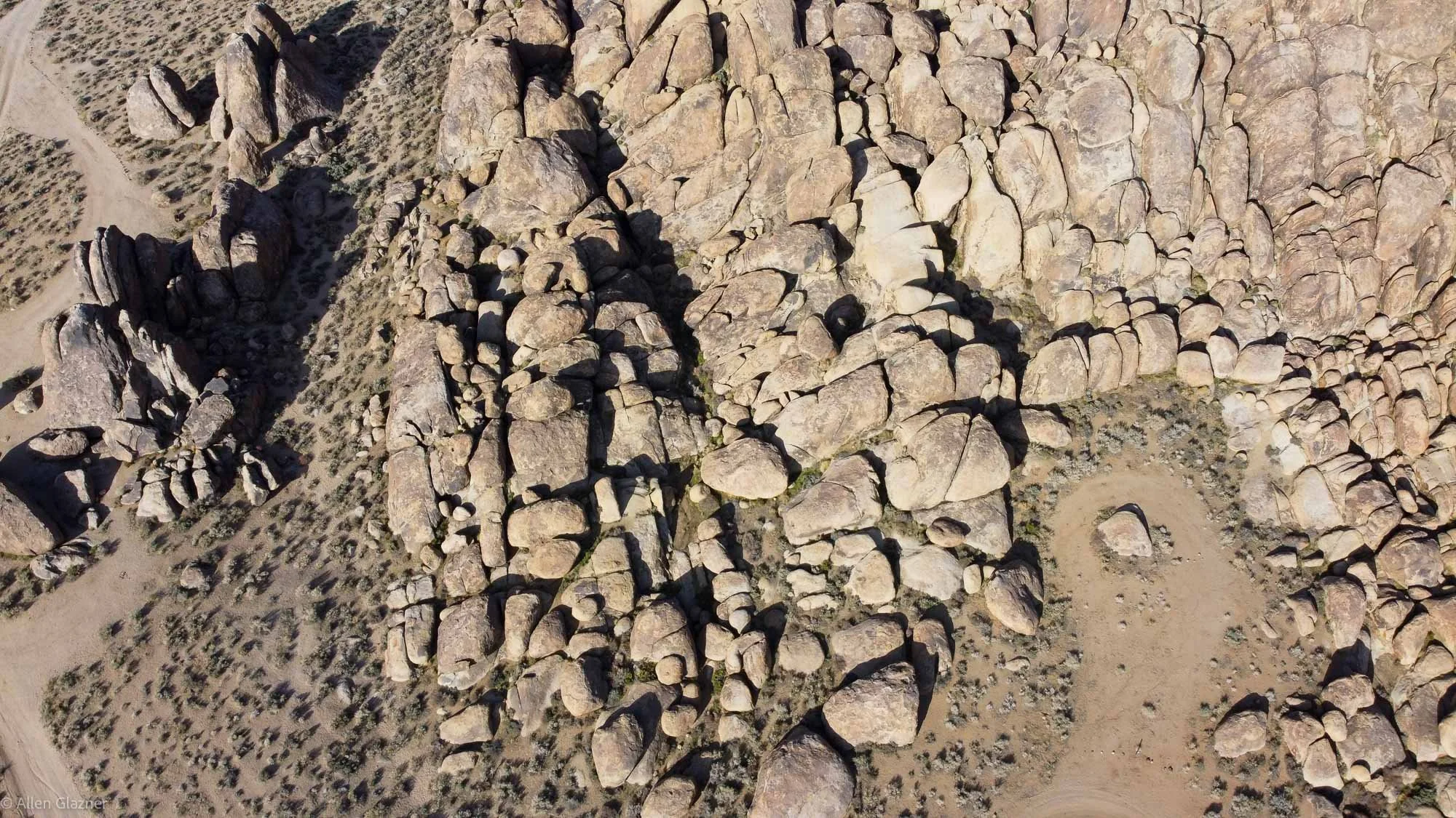 Vertical joints, Alabama Hills